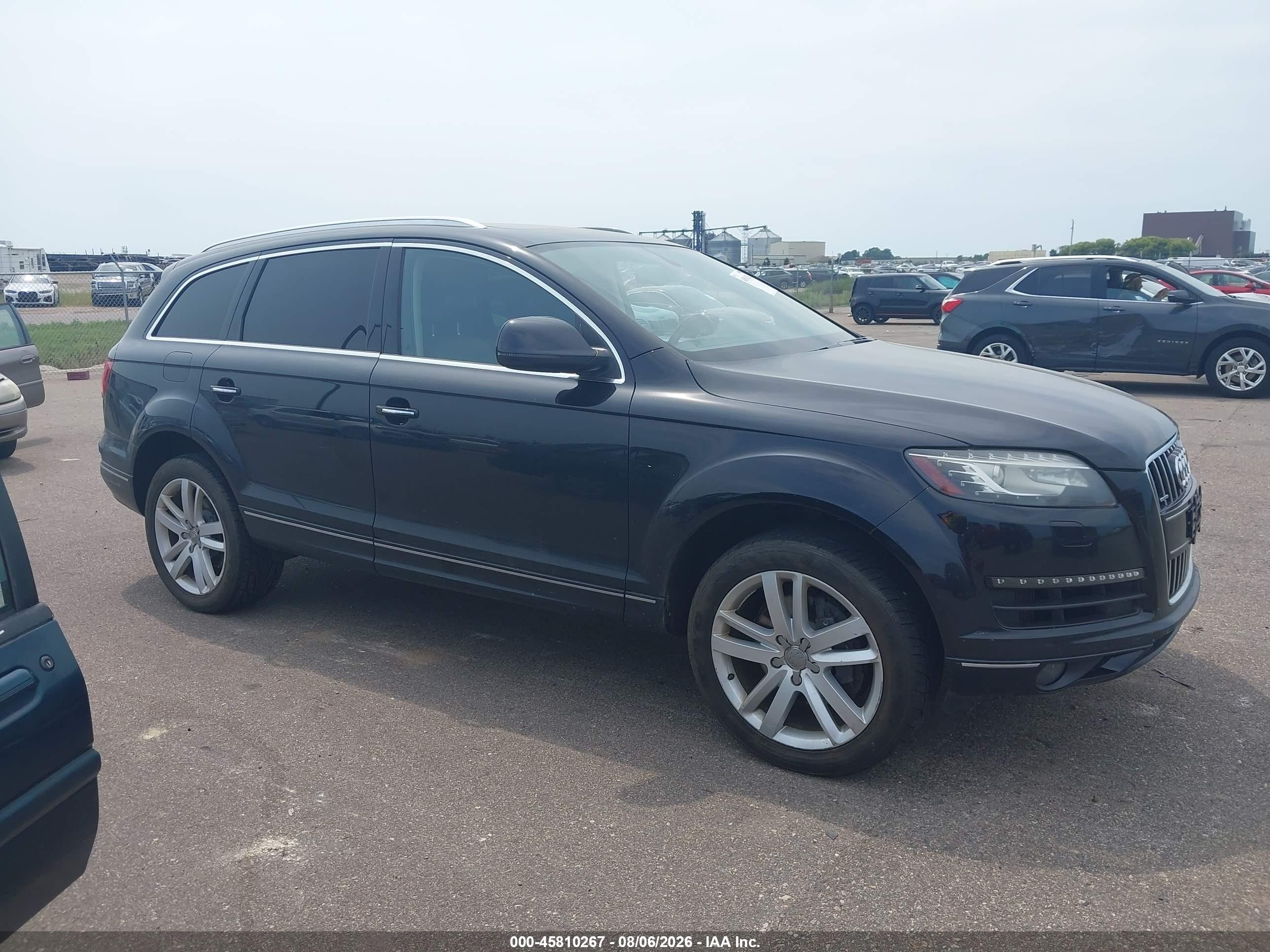 2013 Audi Q7 3.0 Tdi Premium Black vin: WA1VMAFE9DD003118
