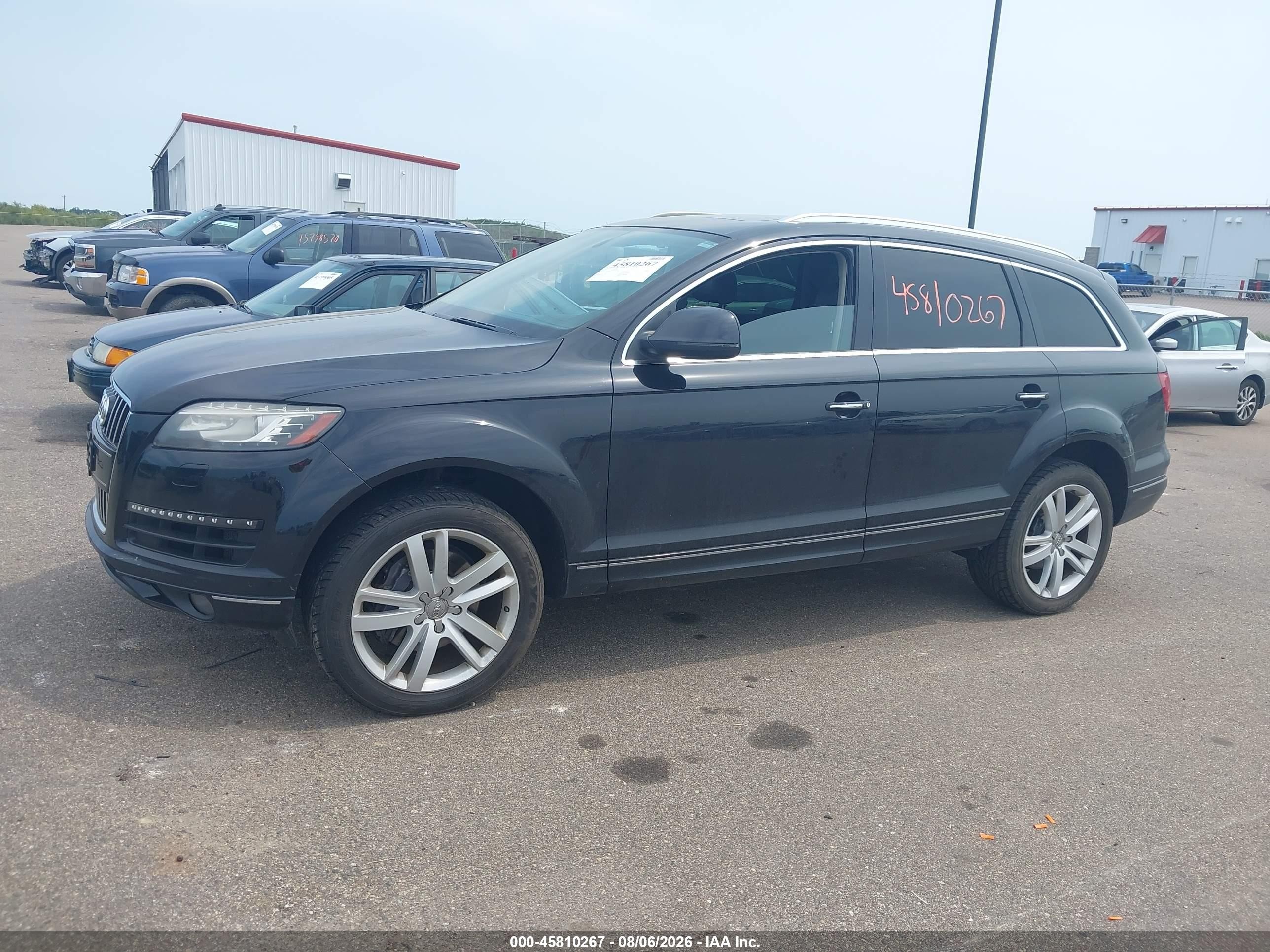 2013 Audi Q7 3.0 Tdi Premium Black vin: WA1VMAFE9DD003118