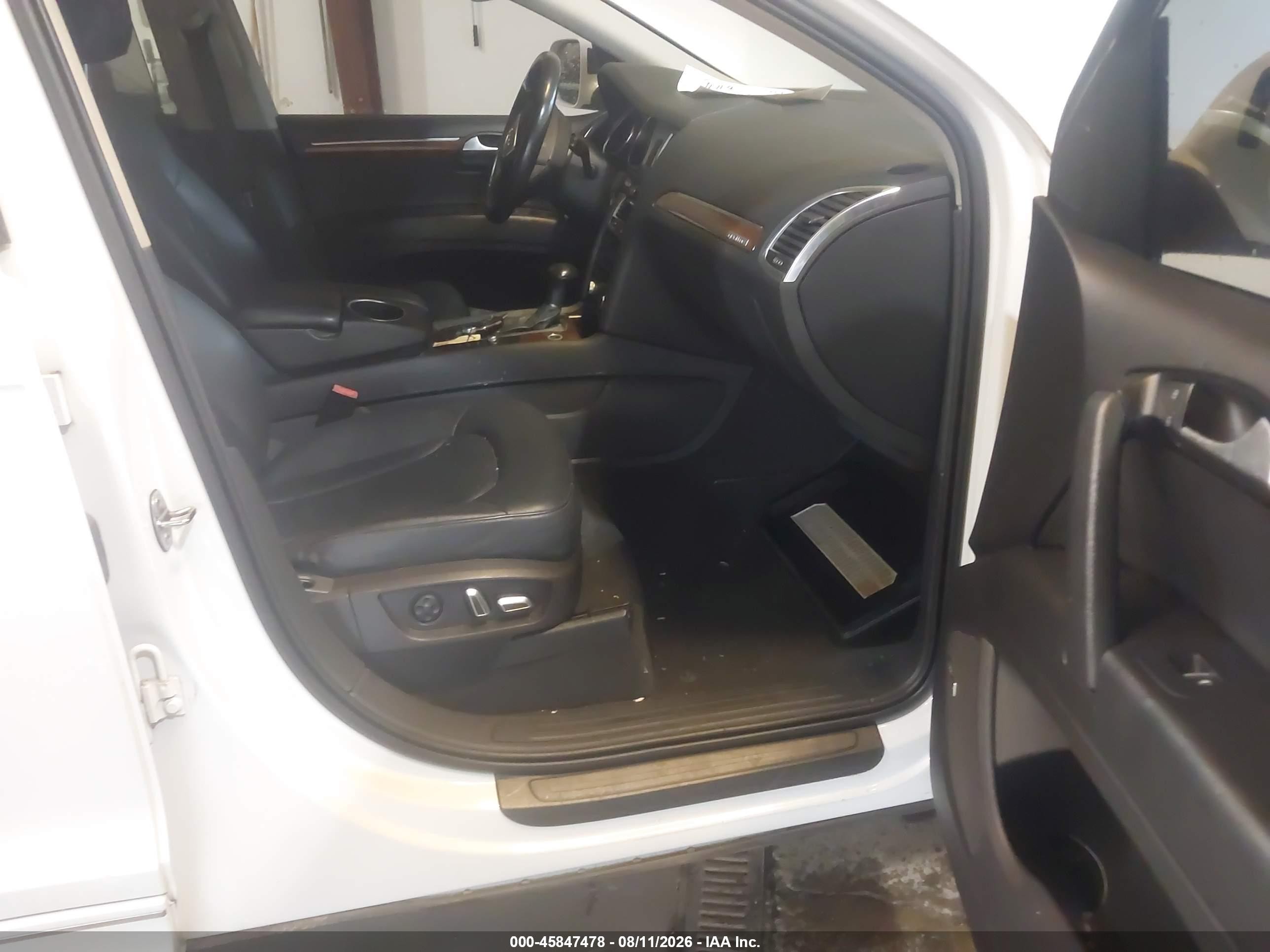 2013 Audi Q7 3.0 Tdi Premium Белый vin: WA1VMAFEXDD012247