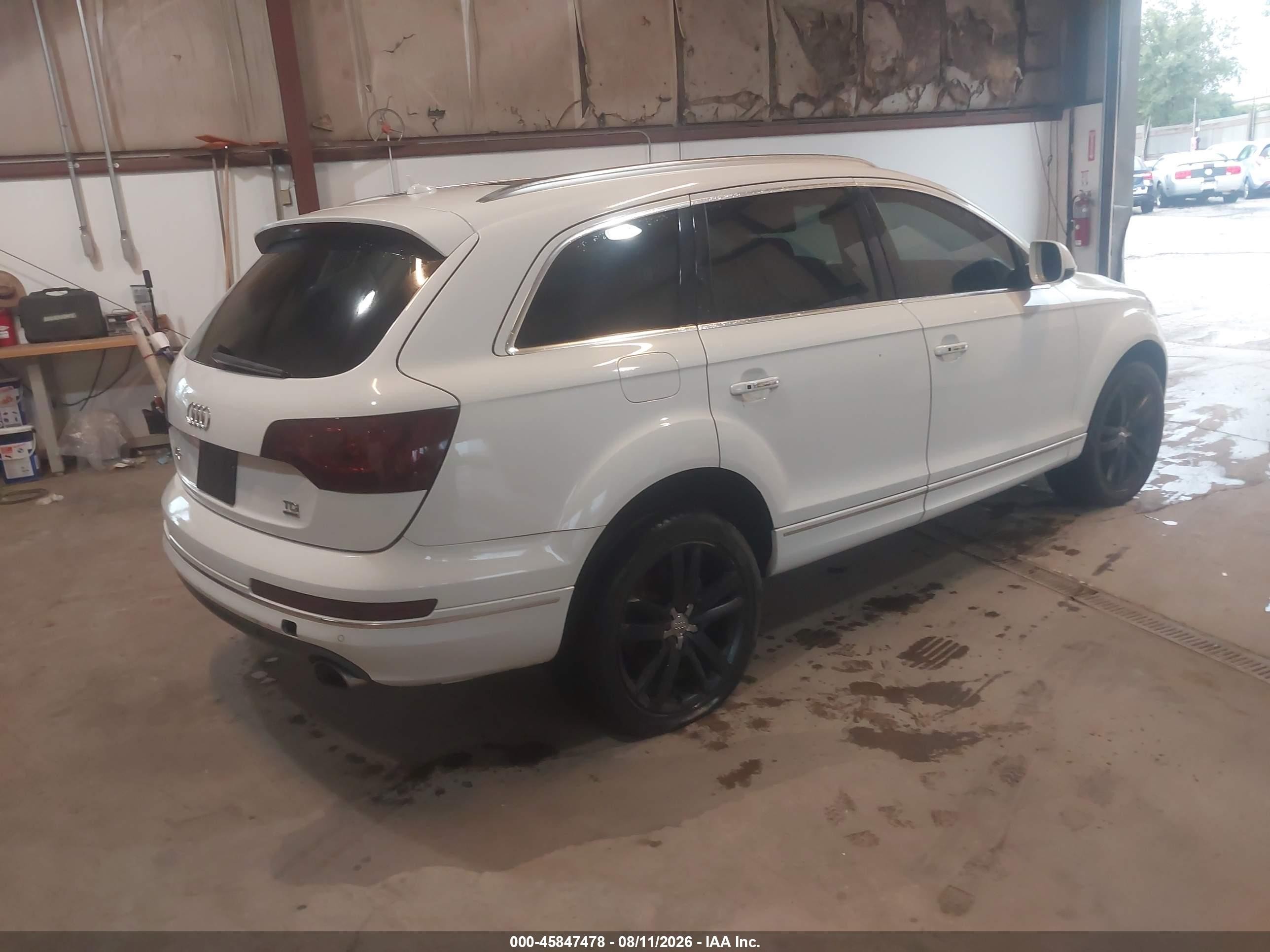2013 Audi Q7 3.0 Tdi Premium Белый vin: WA1VMAFEXDD012247