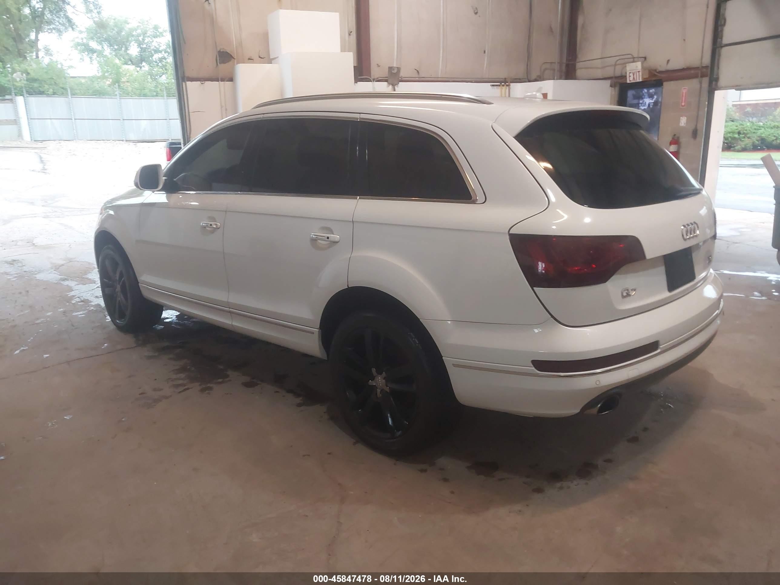 2013 Audi Q7 3.0 Tdi Premium Белый vin: WA1VMAFEXDD012247