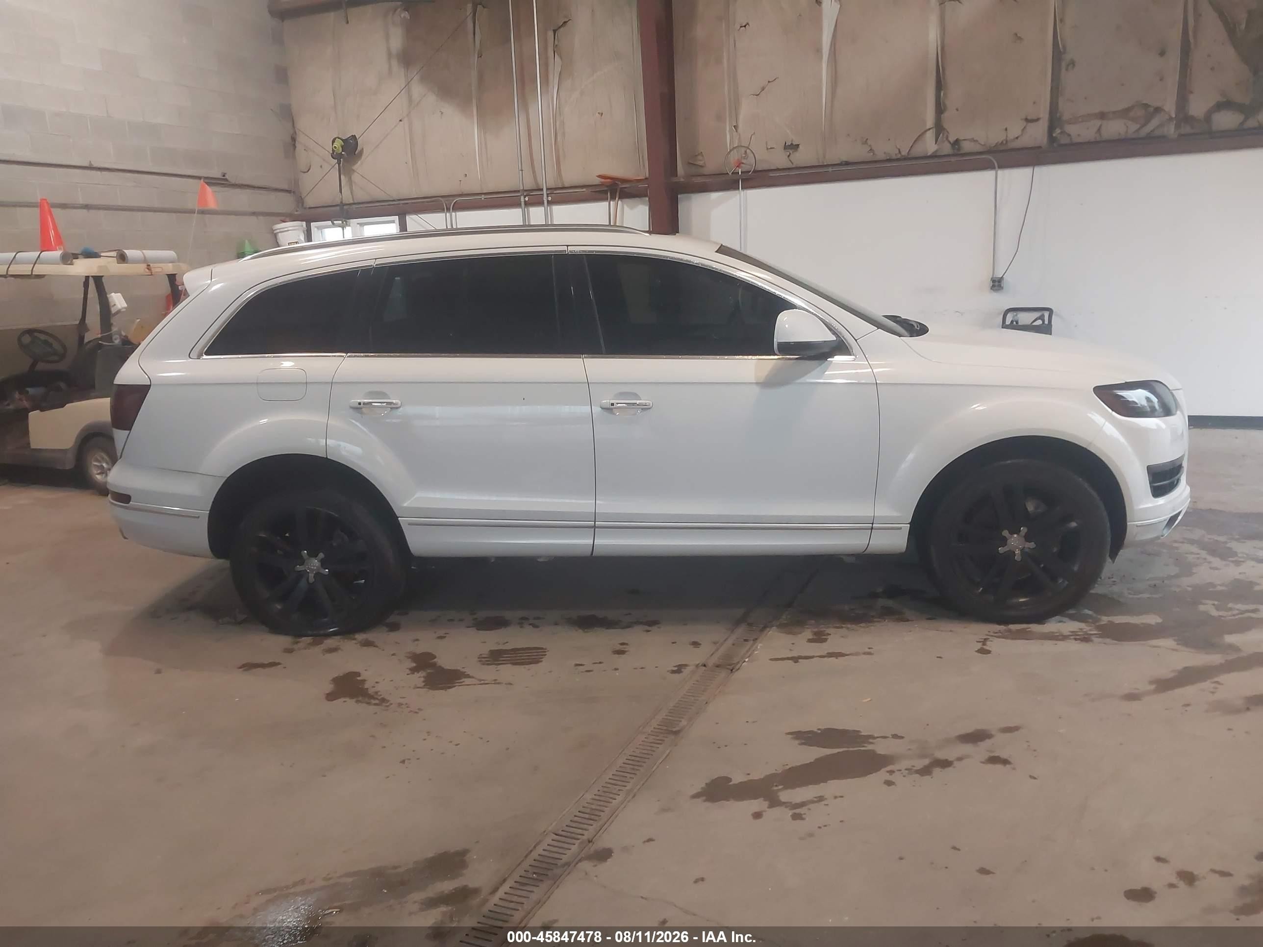 2013 Audi Q7 3.0 Tdi Premium Белый vin: WA1VMAFEXDD012247