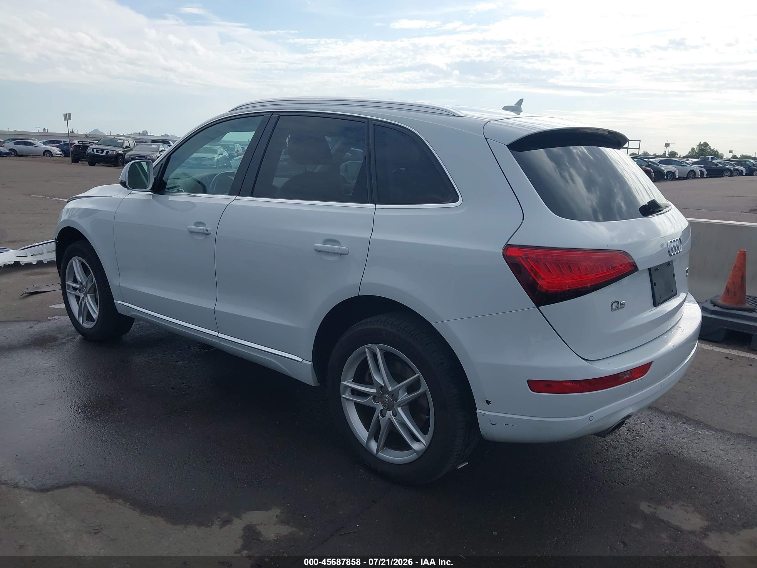 2014 Audi Q5 3.0 Tdi Premium Plus White vin: WA1VMAFP2EA113576