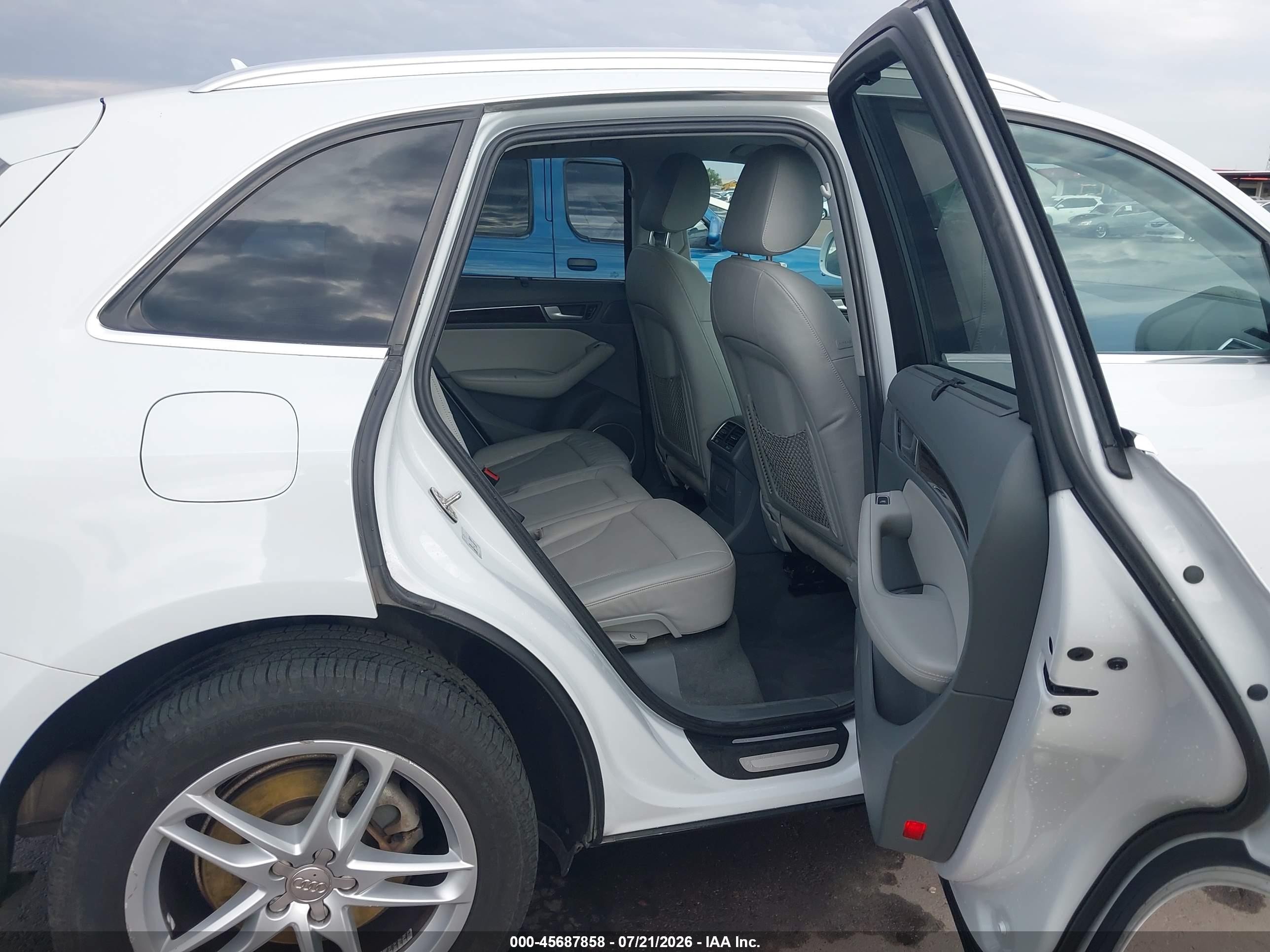 2014 Audi Q5 3.0 Tdi Premium Plus White vin: WA1VMAFP2EA113576