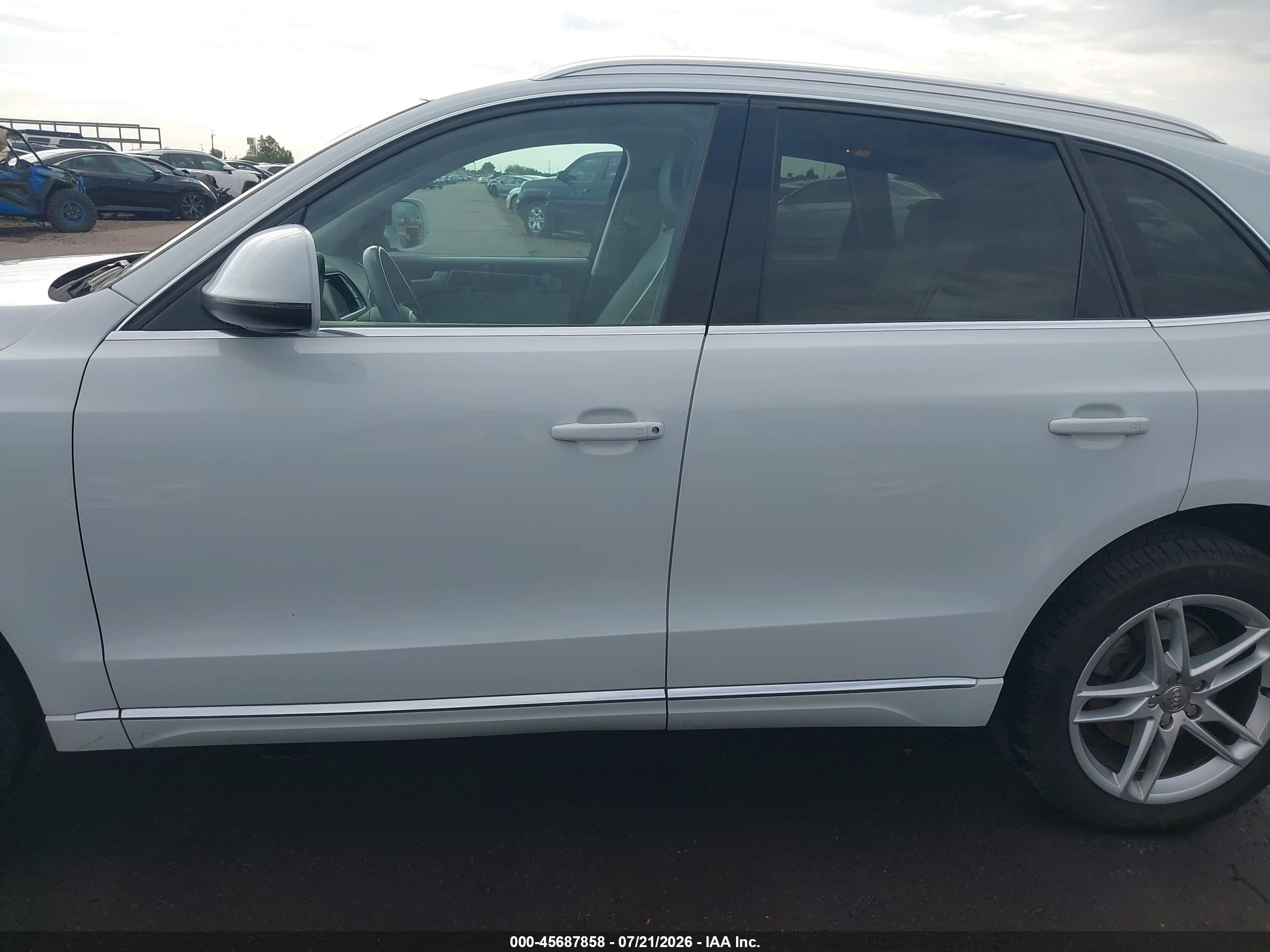 2014 Audi Q5 3.0 Tdi Premium Plus White vin: WA1VMAFP2EA113576