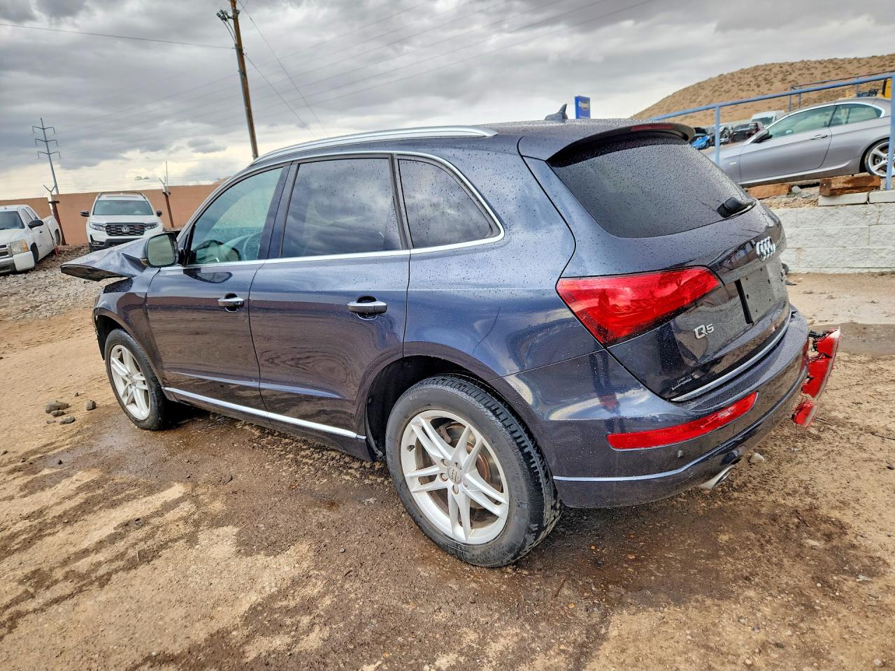 2015 Audi Q5 Tdi Prestige Blue vin: WA1VMAFP4FA080128