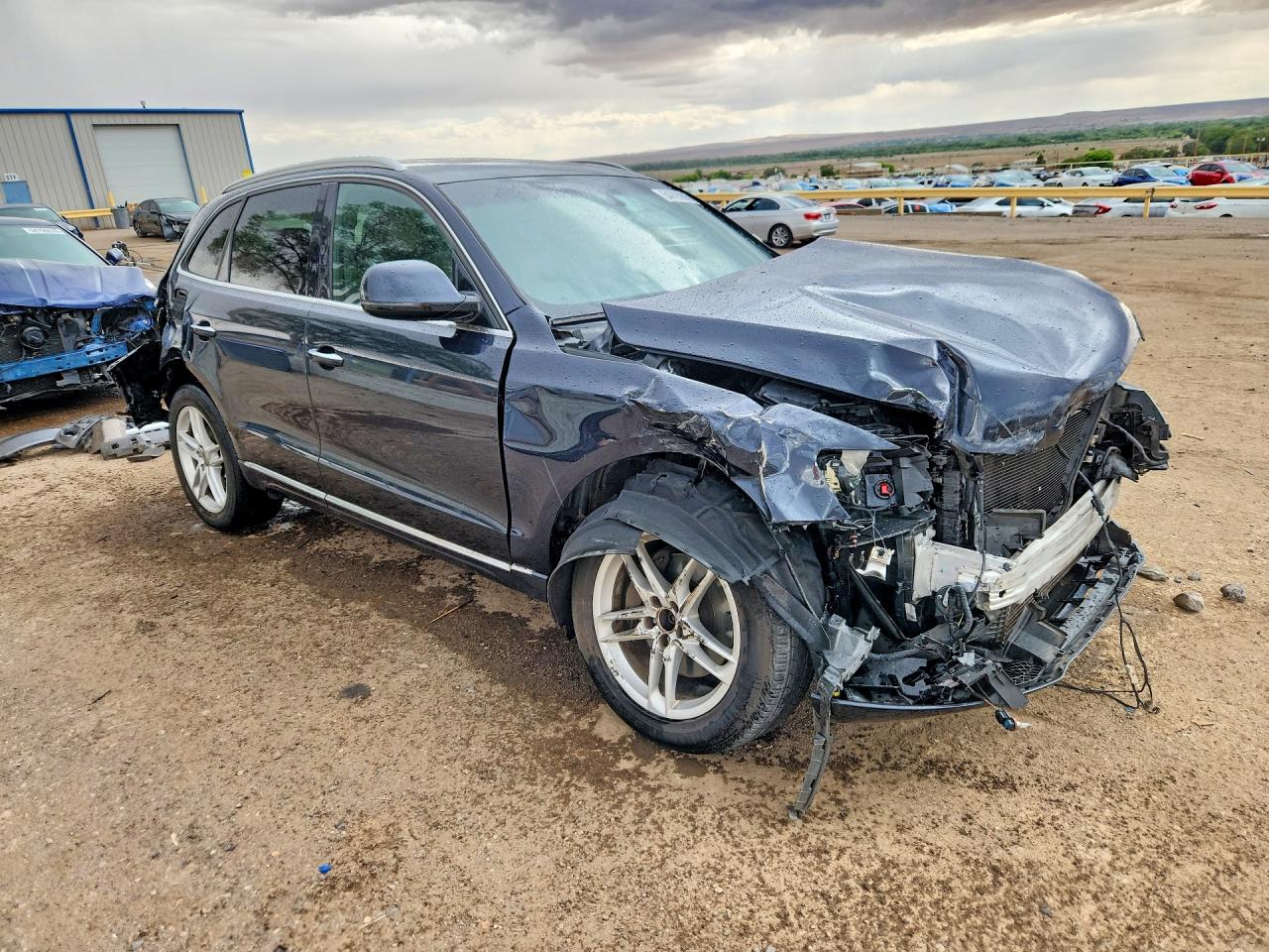 2015 Audi Q5 Tdi Prestige Blue vin: WA1VMAFP4FA080128