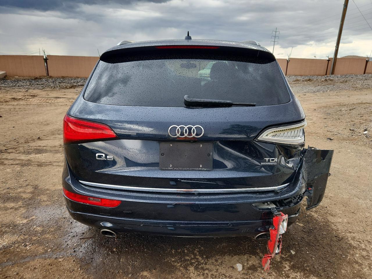 2015 Audi Q5 Tdi Prestige Blue vin: WA1VMAFP4FA080128