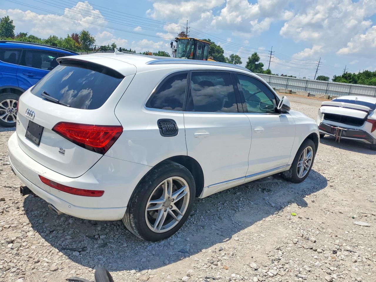 2014 Audi Q5 Tdi Prestige White vin: WA1VMAFP5EA005288