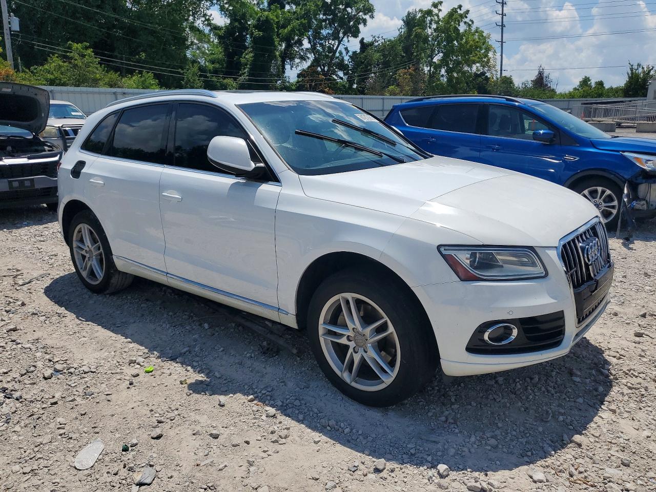 2014 Audi Q5 Tdi Prestige White vin: WA1VMAFP5EA005288