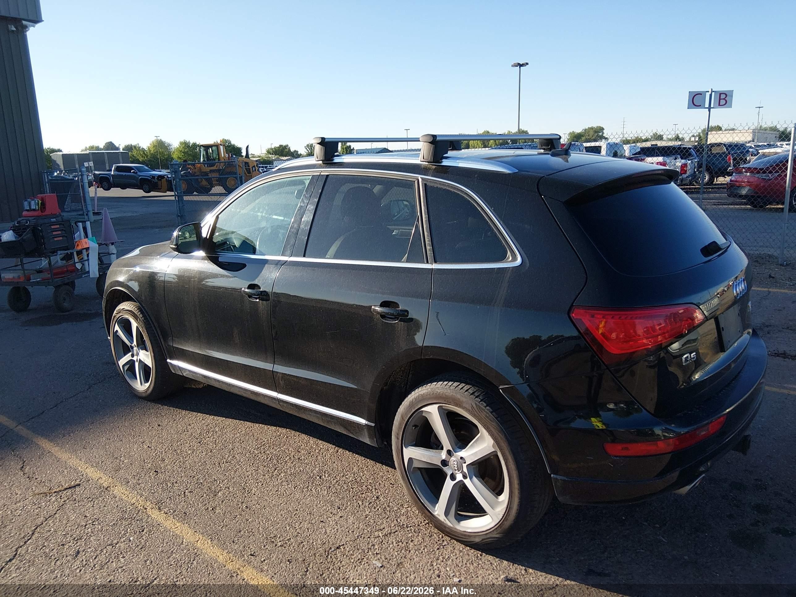 2014 Audi Q5 3.0 Tdi Premium Plus Black vin: WA1VMAFP5EA053115