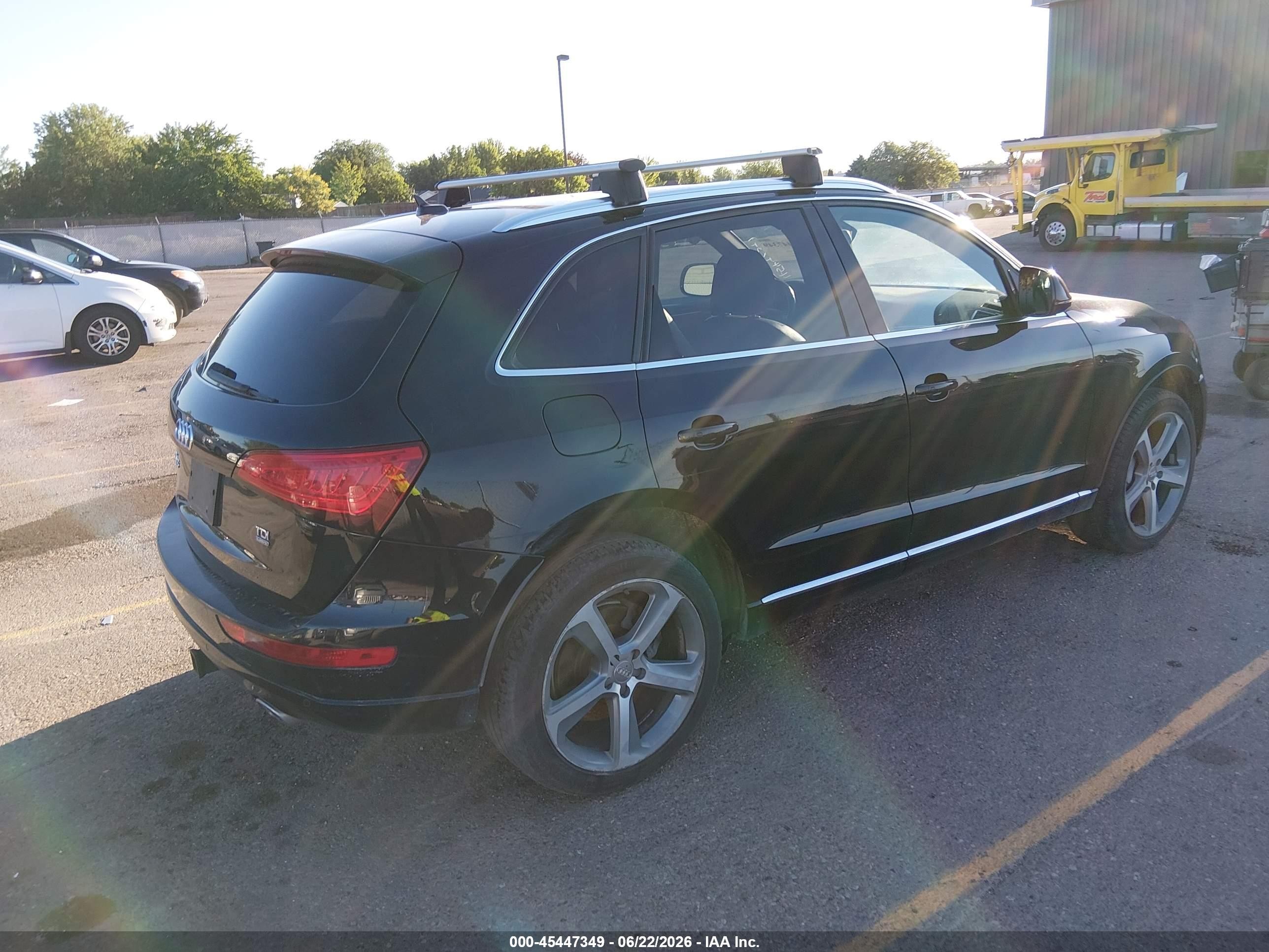 2014 Audi Q5 3.0 Tdi Premium Plus Black vin: WA1VMAFP5EA053115