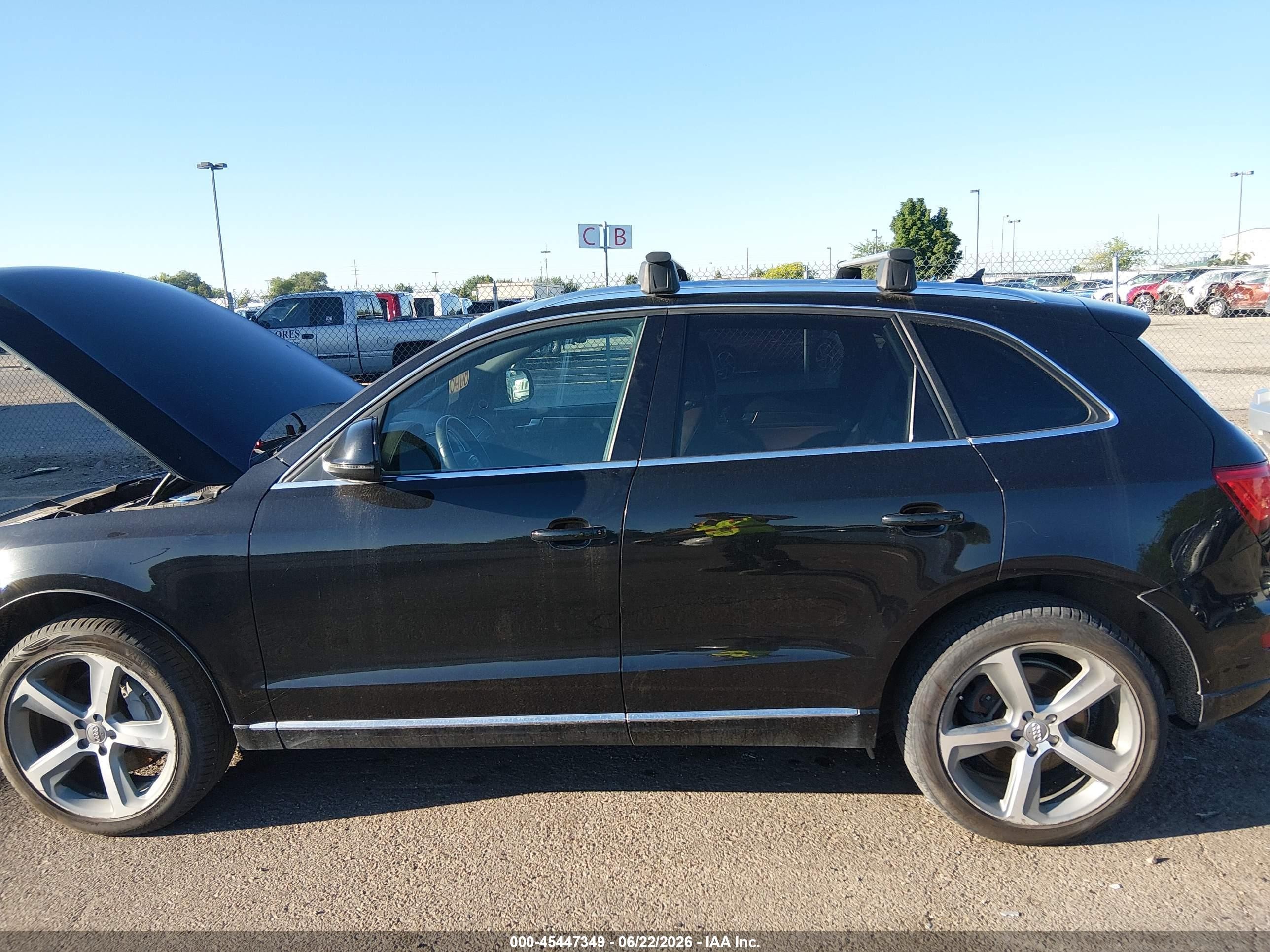 2014 Audi Q5 3.0 Tdi Premium Plus Black vin: WA1VMAFP5EA053115