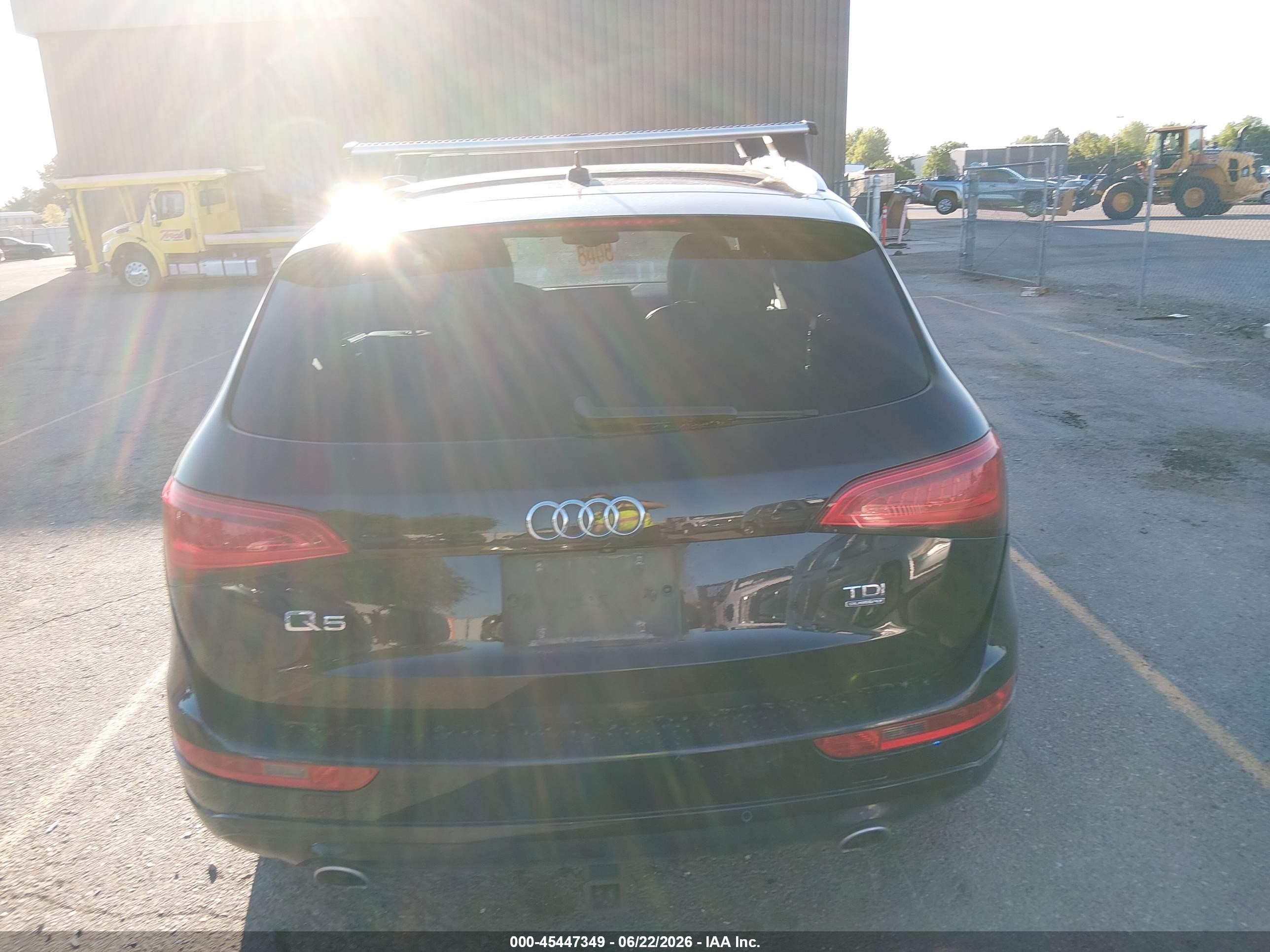 2014 Audi Q5 3.0 Tdi Premium Plus Black vin: WA1VMAFP5EA053115