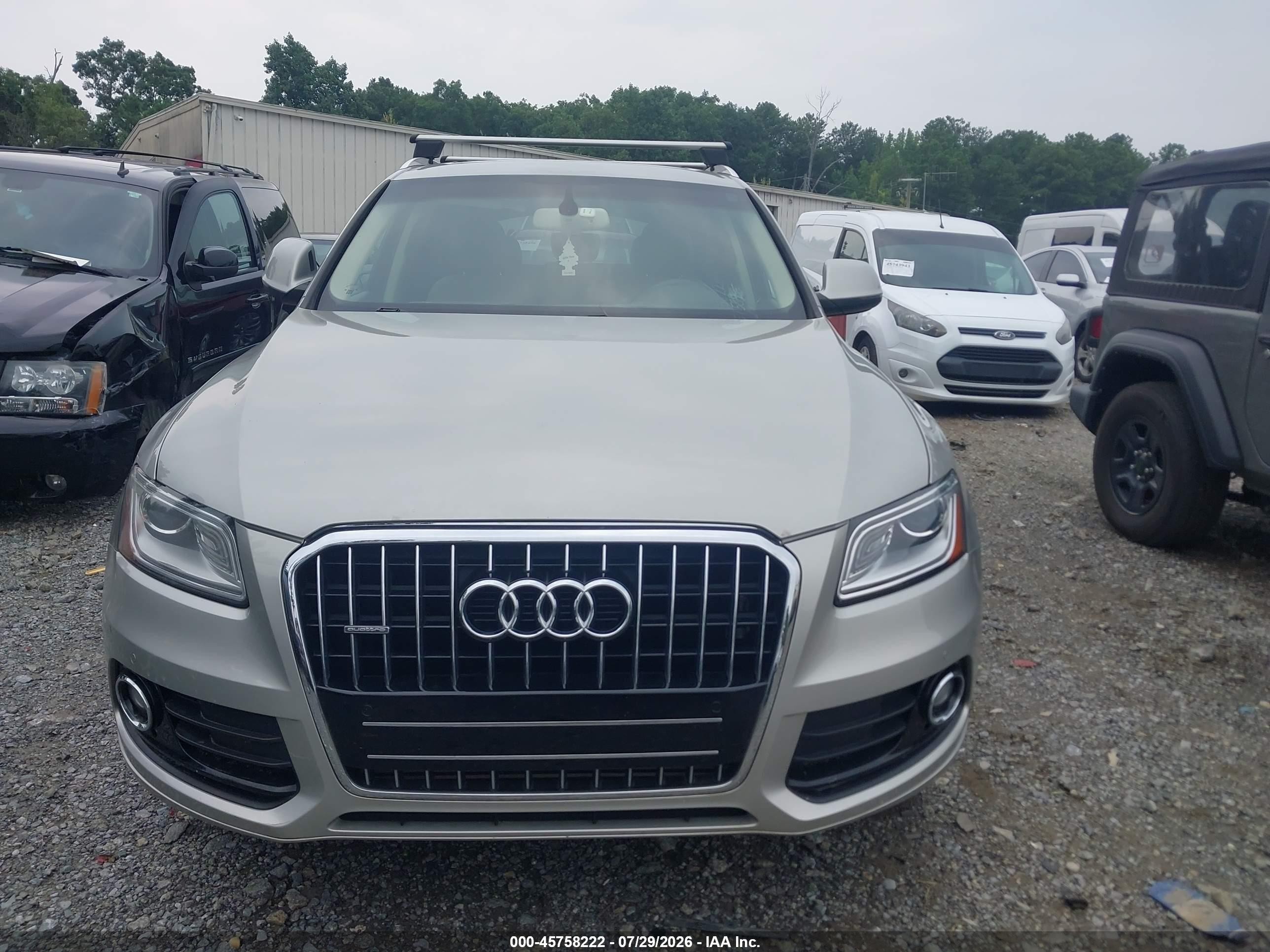 2014 Audi Q5 3.0 Tdi Premium Plus Silver vin: WA1VMAFP8EA081572