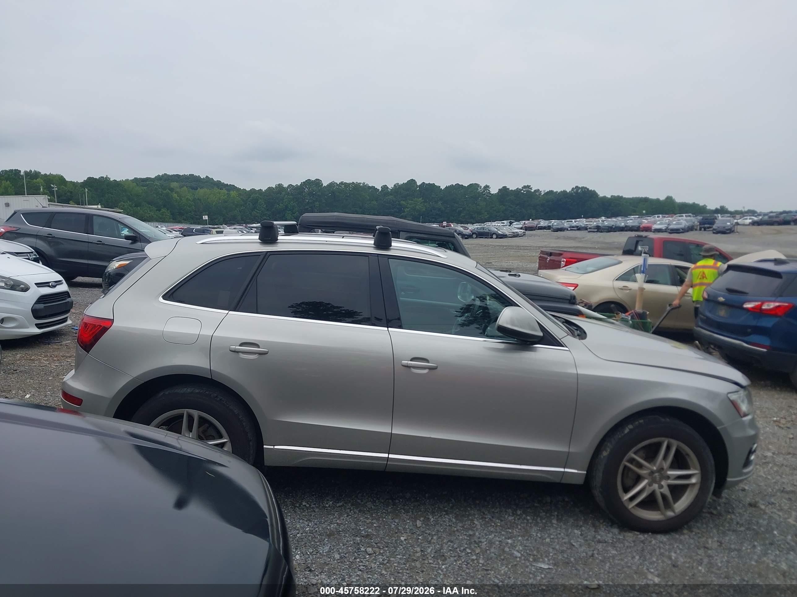 2014 Audi Q5 3.0 Tdi Premium Plus Silver vin: WA1VMAFP8EA081572
