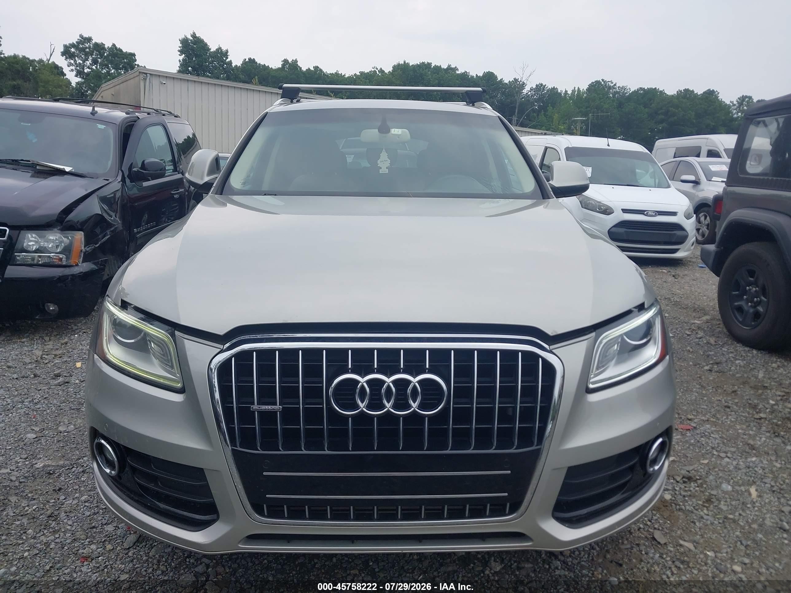 2014 Audi Q5 3.0 Tdi Premium Plus Silver vin: WA1VMAFP8EA081572