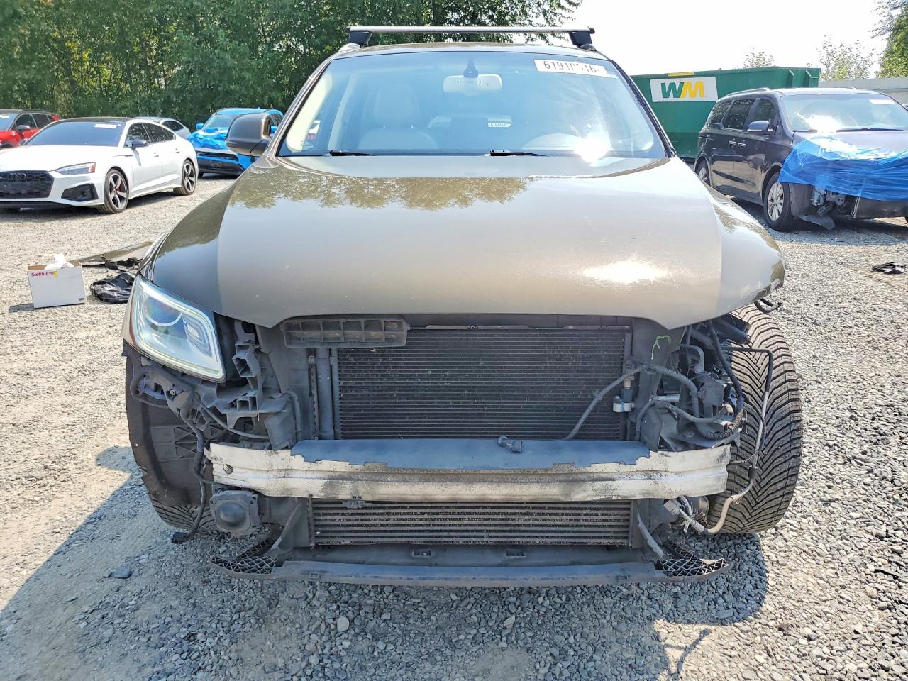 2015 Audi Q5 Tdi Prestige Brown vin: WA1VMAFP8FA002175