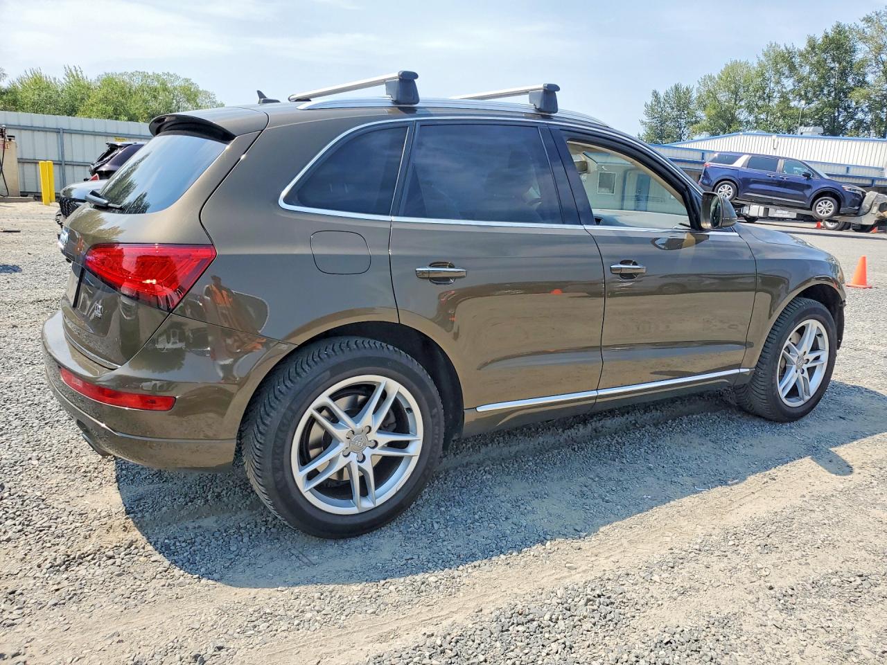 2015 Audi Q5 Tdi Prestige Brown vin: WA1VMAFP8FA002175