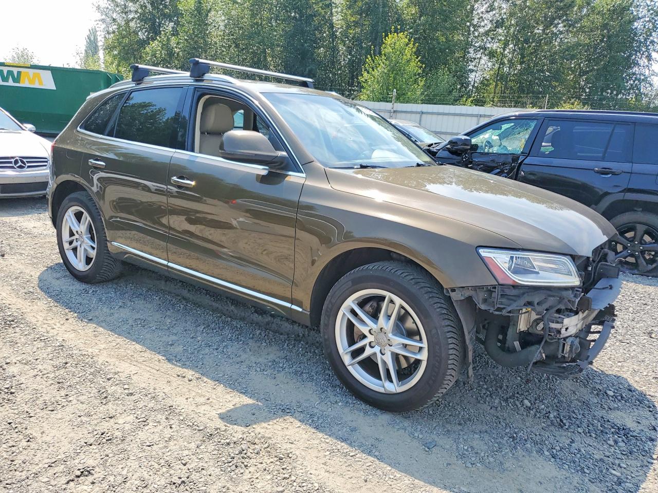 2015 Audi Q5 Tdi Prestige Brown vin: WA1VMAFP8FA002175