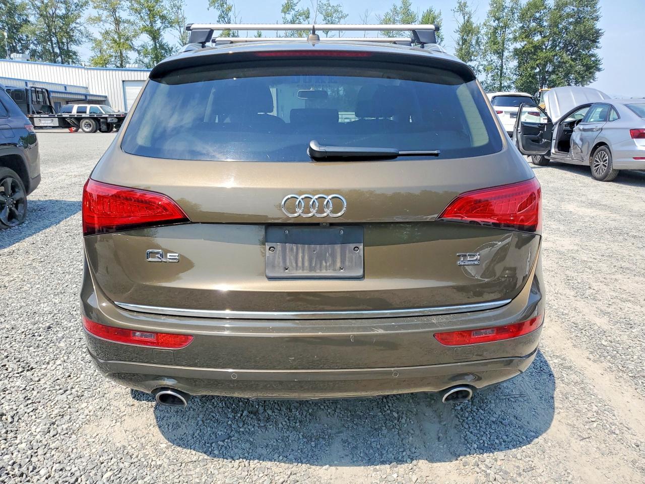 2015 Audi Q5 Tdi Prestige Brown vin: WA1VMAFP8FA002175
