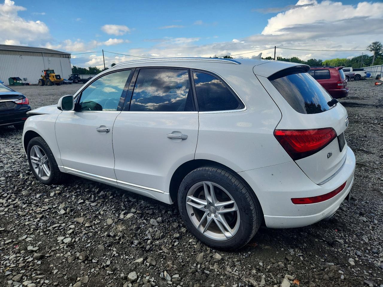 2015 Audi Q5 Tdi Prestige Белый vin: WA1VMAFP9FA088578
