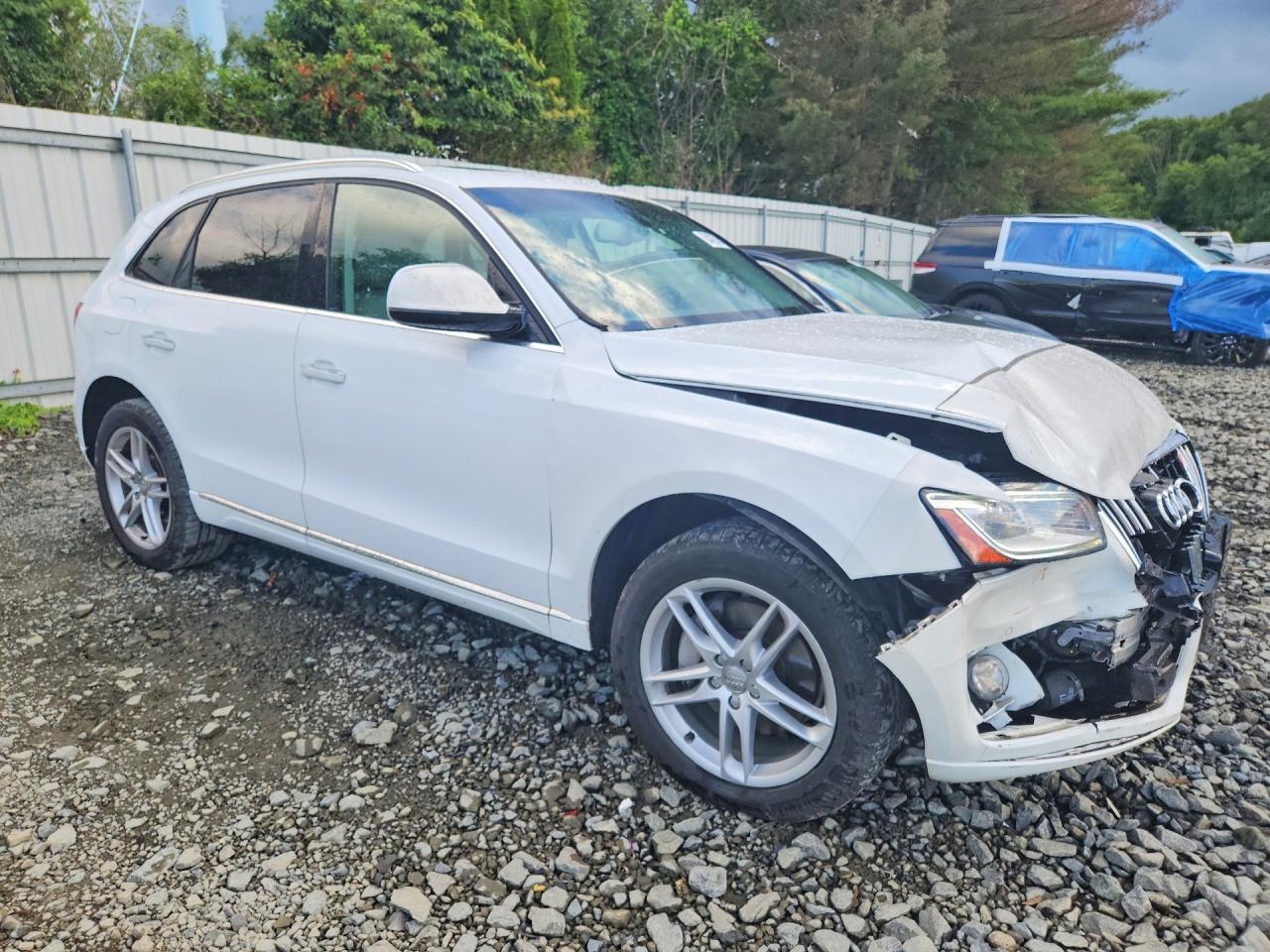 2015 Audi Q5 Tdi Prestige Белый vin: WA1VMAFP9FA088578