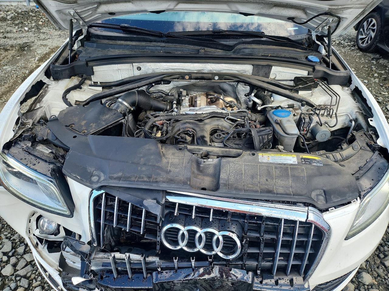 2015 Audi Q5 Tdi Prestige Белый vin: WA1VMAFP9FA088578