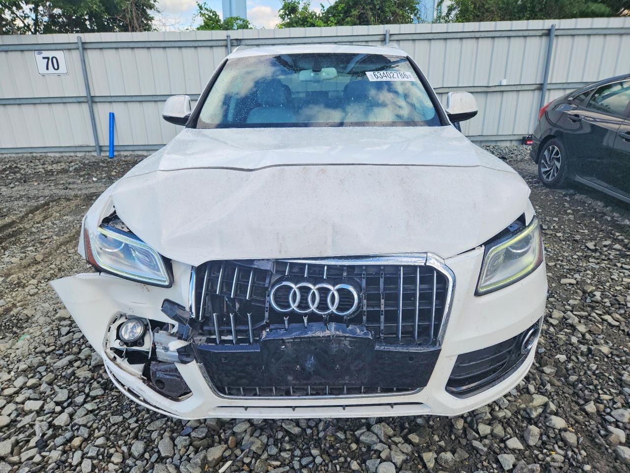 2015 Audi Q5 Tdi Prestige Белый vin: WA1VMAFP9FA088578