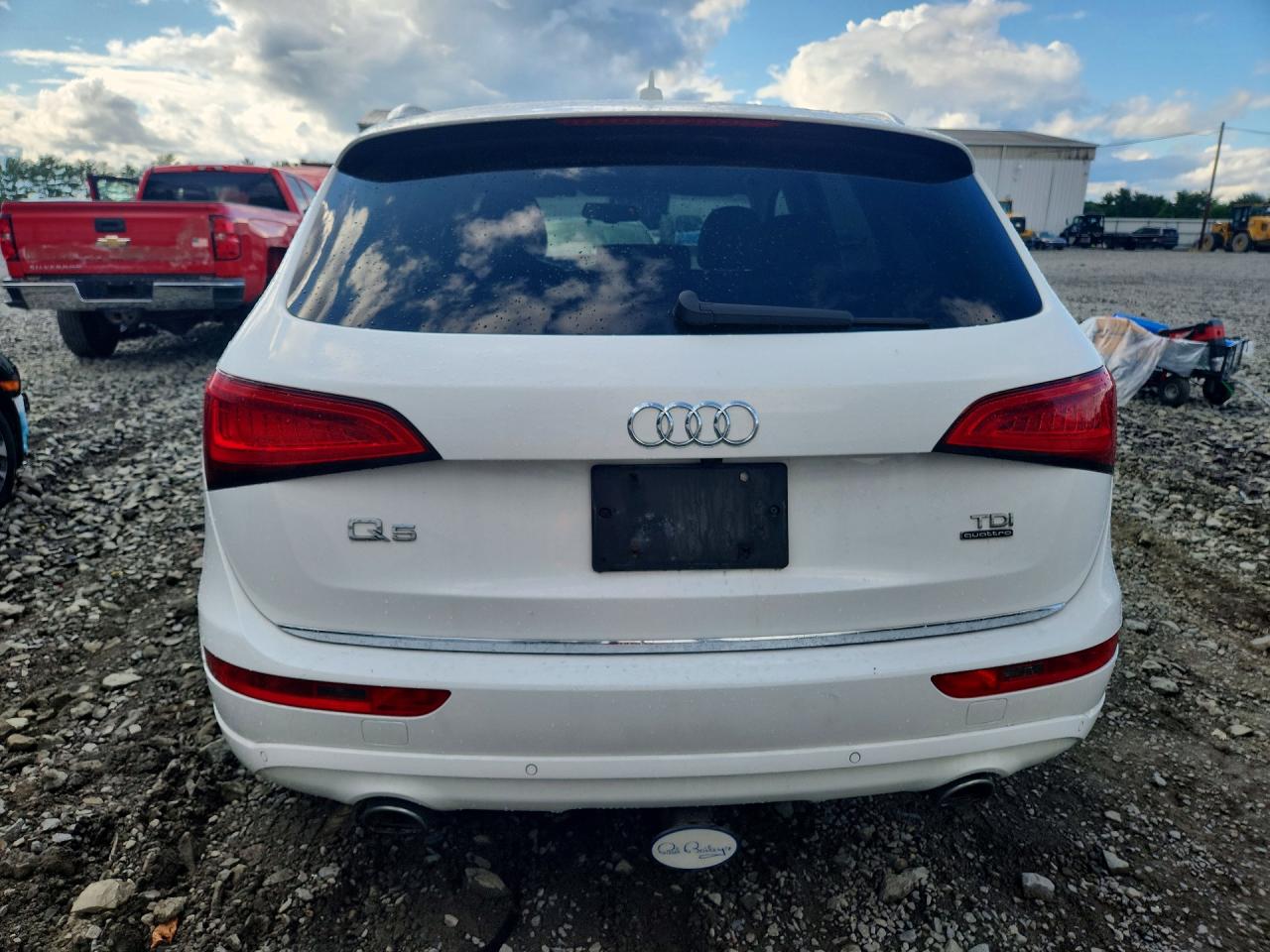 2015 Audi Q5 Tdi Prestige Белый vin: WA1VMAFP9FA088578