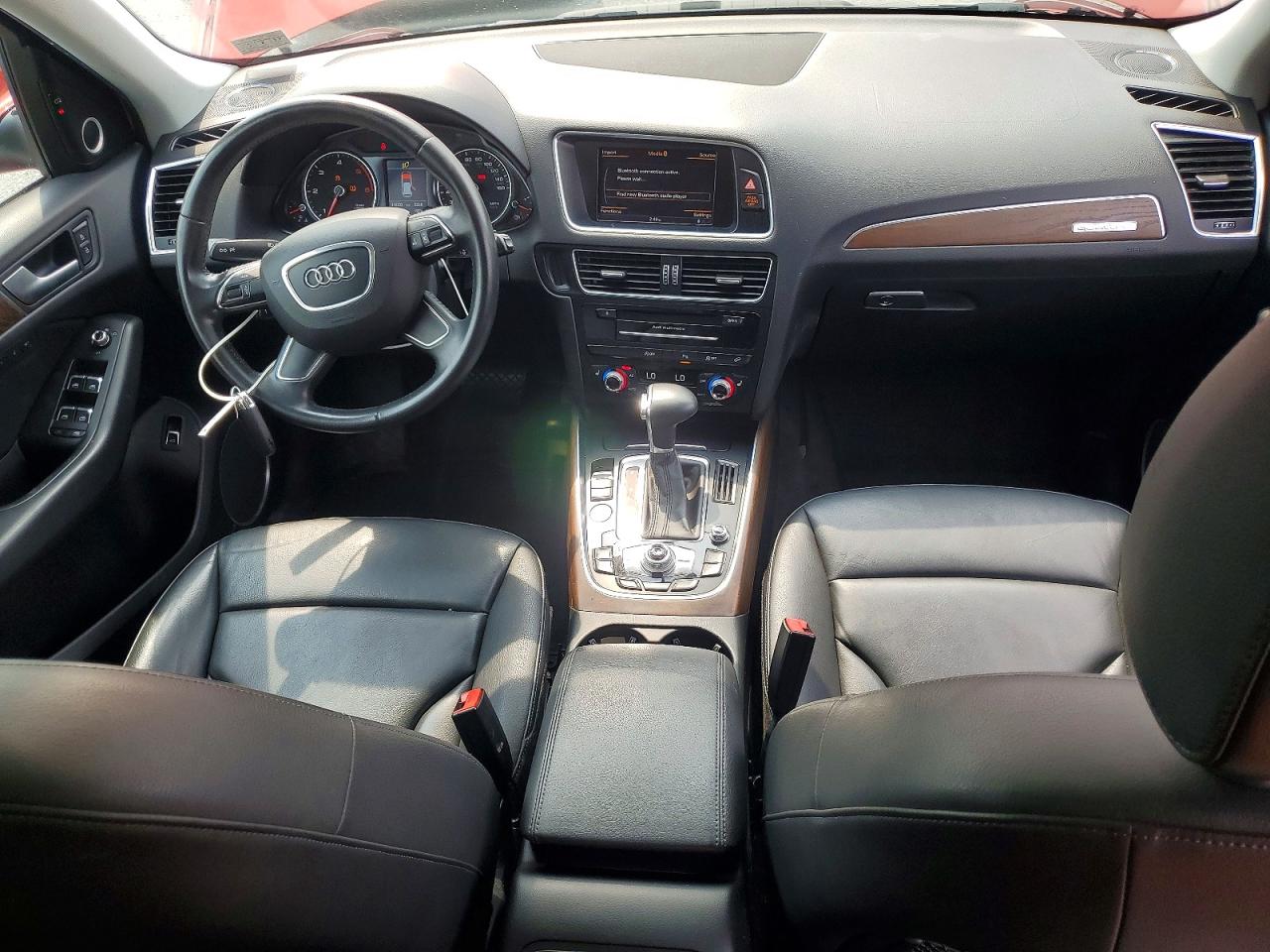 2014 Audi Q5 Tdi Prestige Maroon vin: WA1VMAFPXEA004511