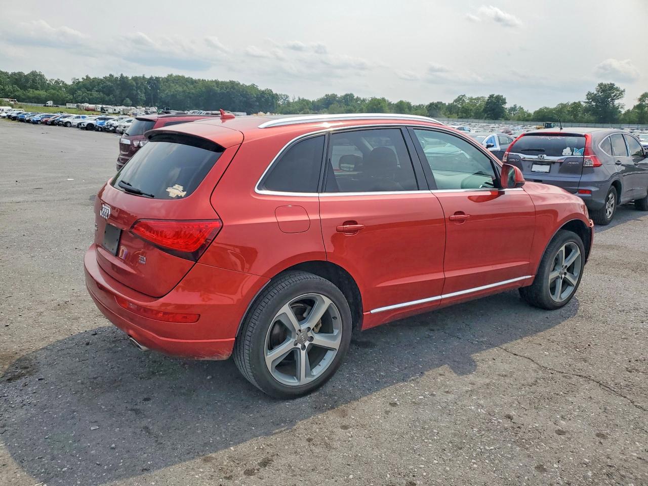 2014 Audi Q5 Tdi Prestige Maroon vin: WA1VMAFPXEA004511