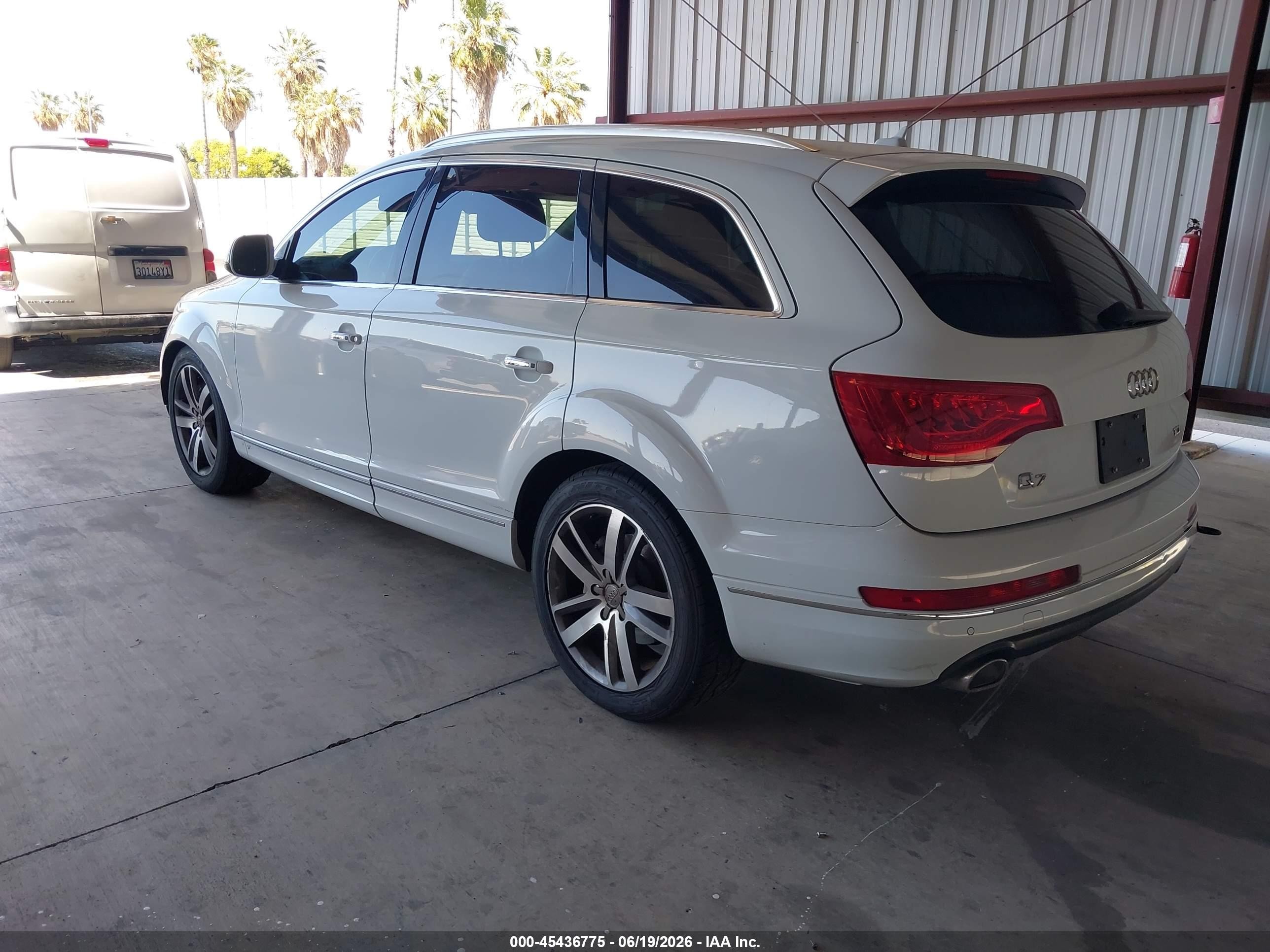 2013 Audi Q7 3.0 Tdi Premium White vin: WA1VMBFE8DD010258