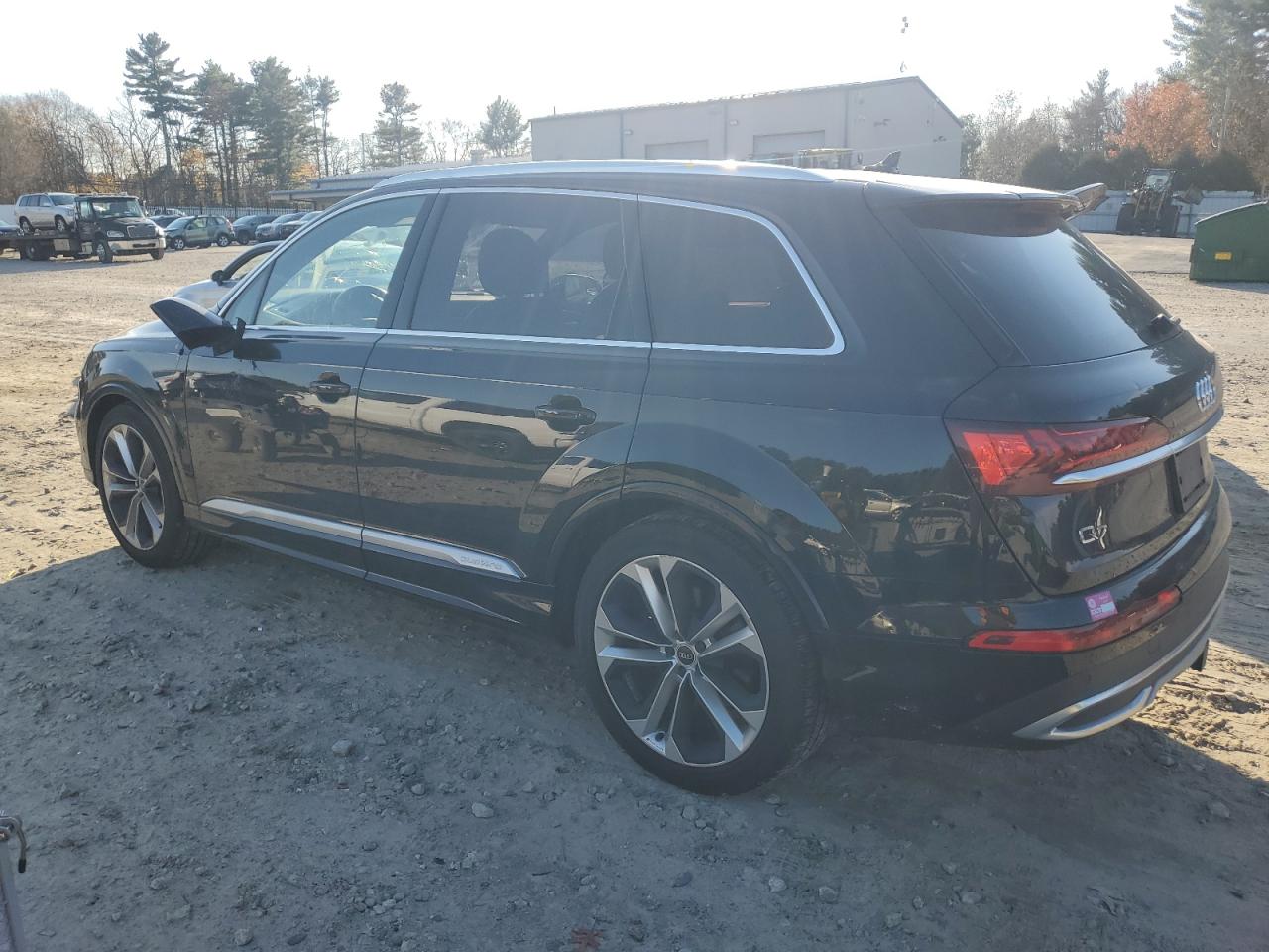 2021 Audi Q7 Prestige Черный vin: WA1VXAF74MD018618