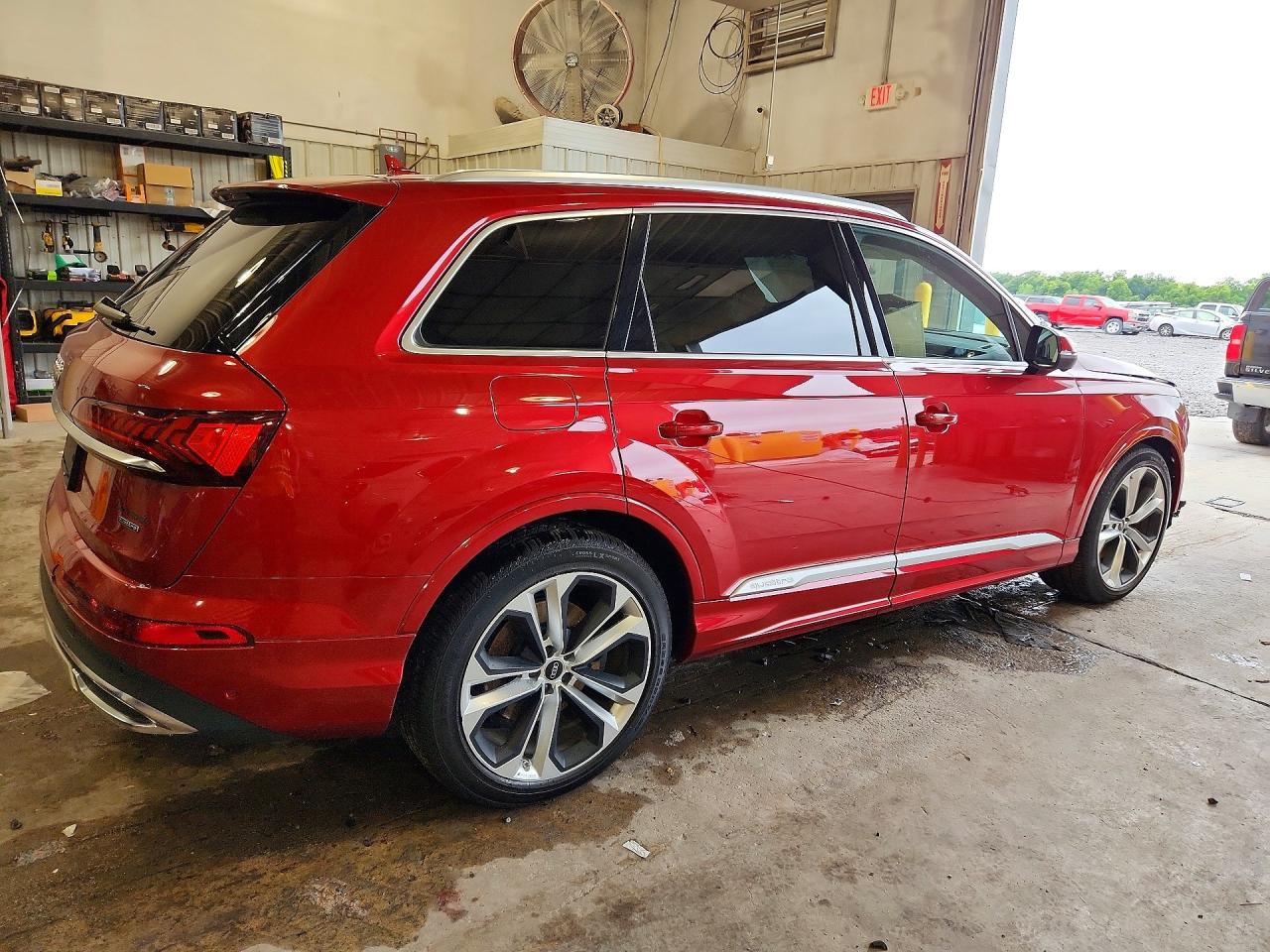 2023 Audi Q7 Prestige Red vin: WA1VXBF72PD012715