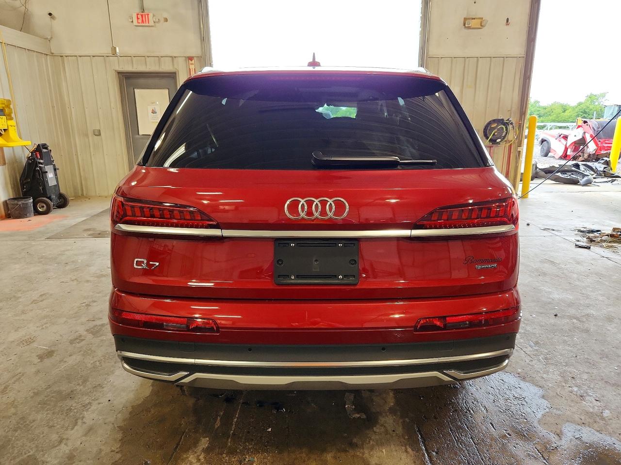 2023 Audi Q7 Prestige Red vin: WA1VXBF72PD012715