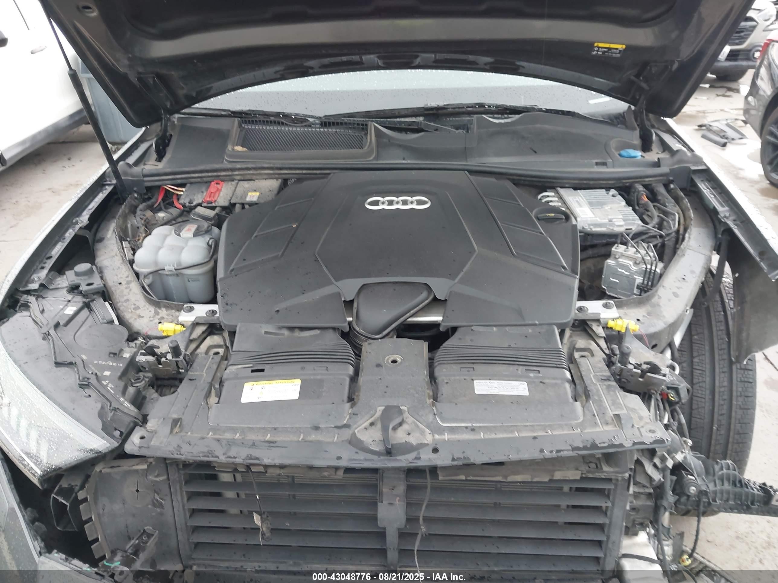 2023 Audi Q7 Prestige 55 Tfsi Quattro Tiptronic Gray vin: WA1VXBF75PD026785