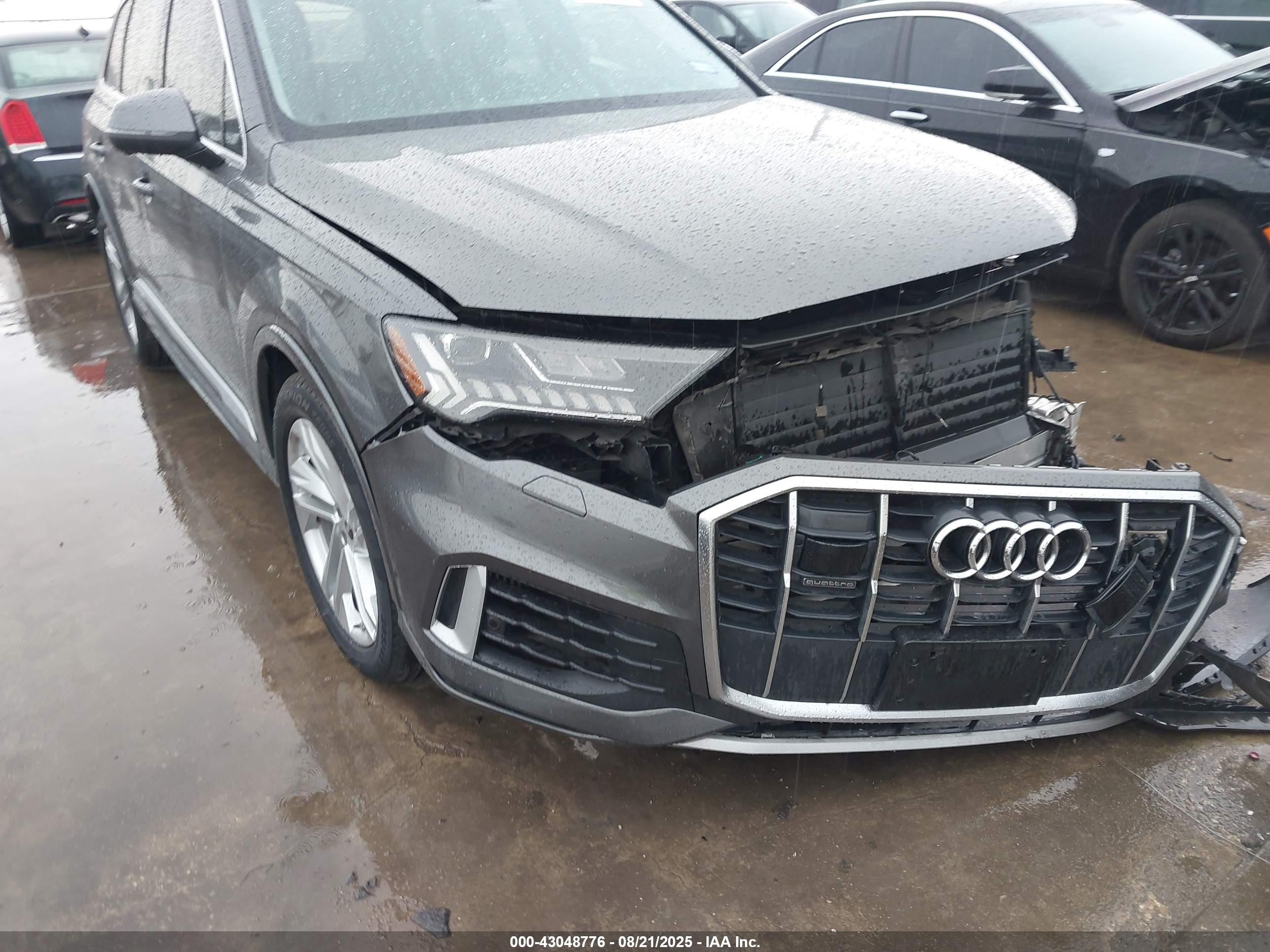 2023 Audi Q7 Prestige 55 Tfsi Quattro Tiptronic Gray vin: WA1VXBF75PD026785