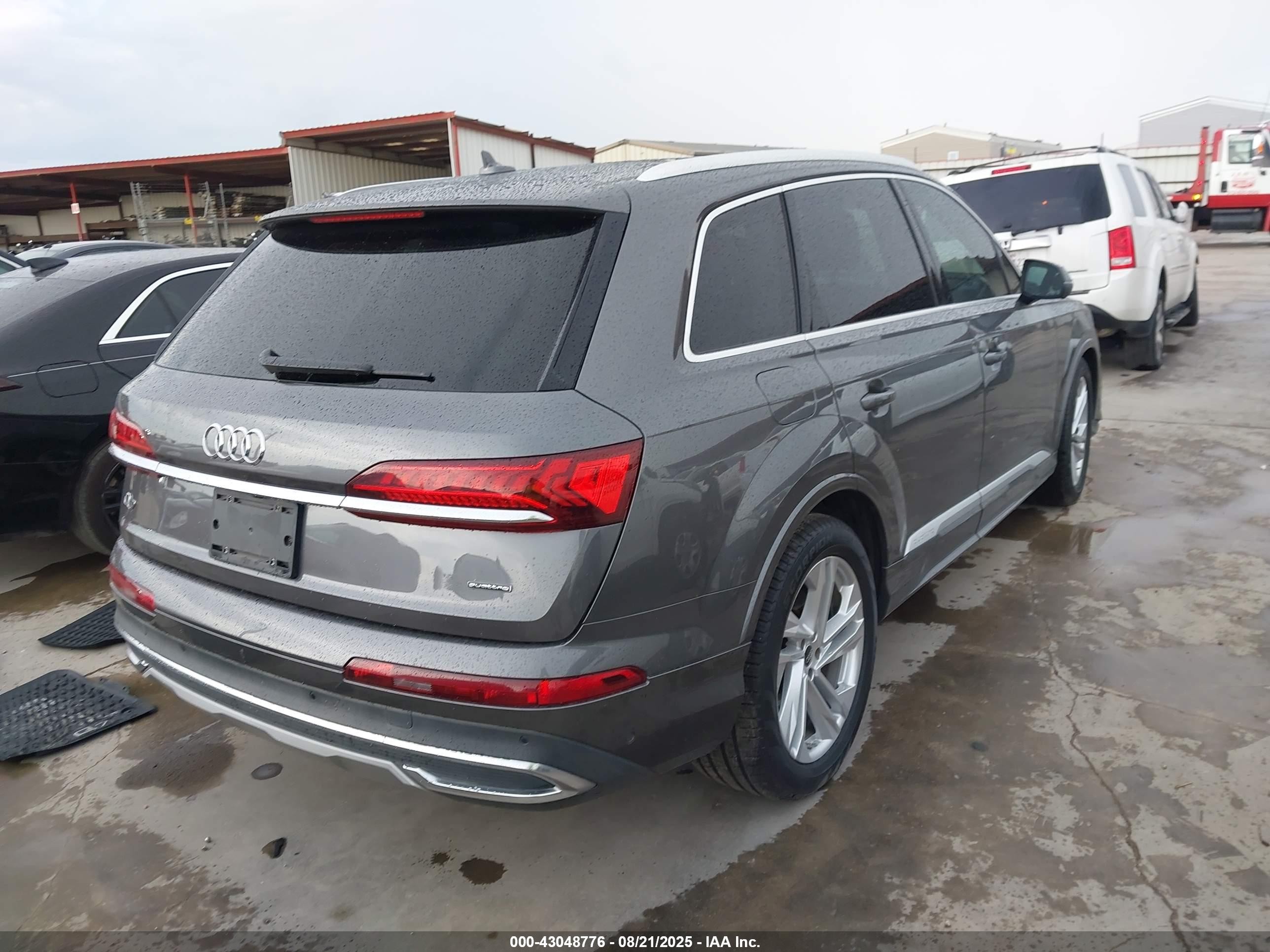2023 Audi Q7 Prestige 55 Tfsi Quattro Tiptronic Gray vin: WA1VXBF75PD026785