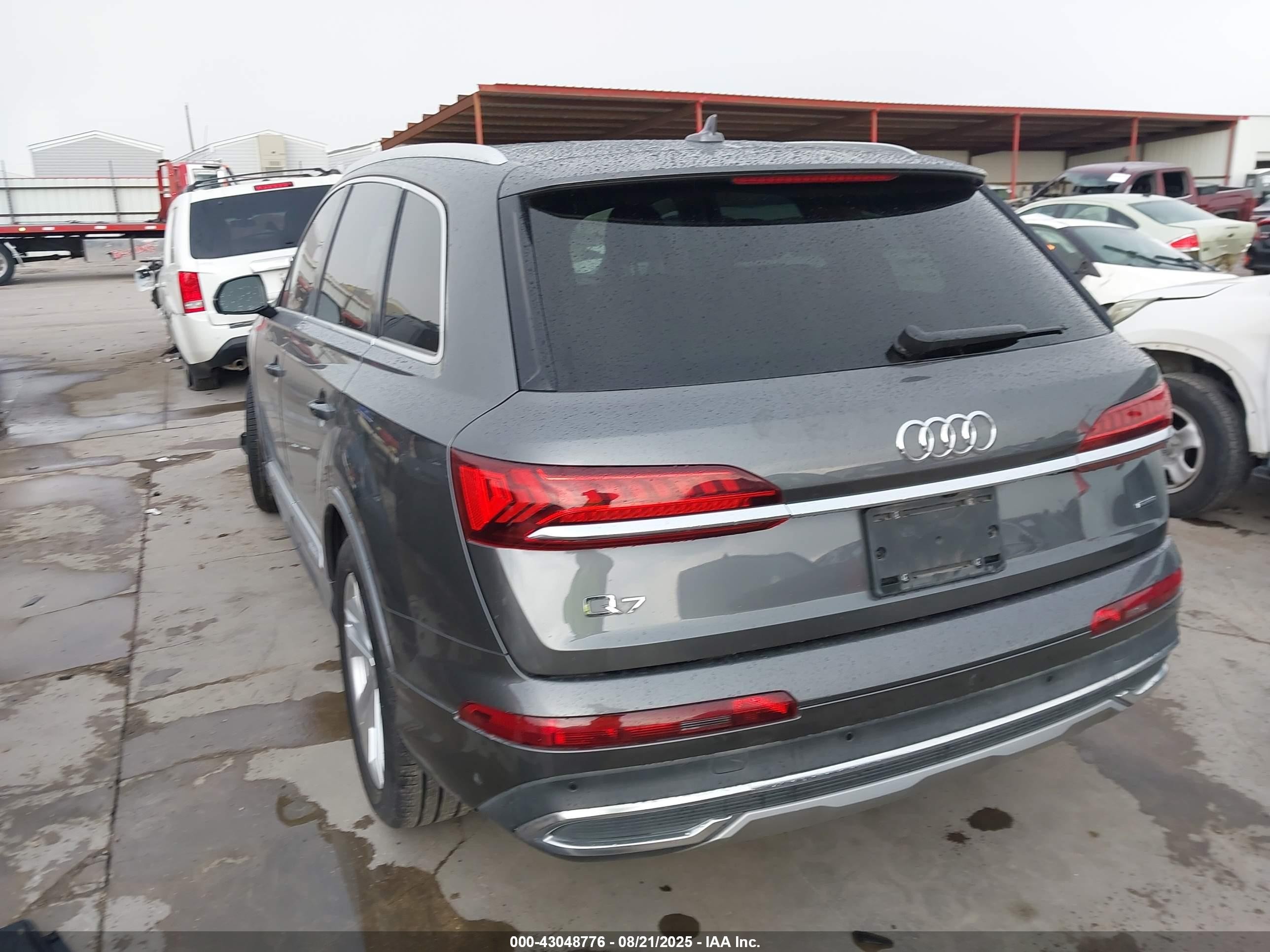 2023 Audi Q7 Prestige 55 Tfsi Quattro Tiptronic Gray vin: WA1VXBF75PD026785