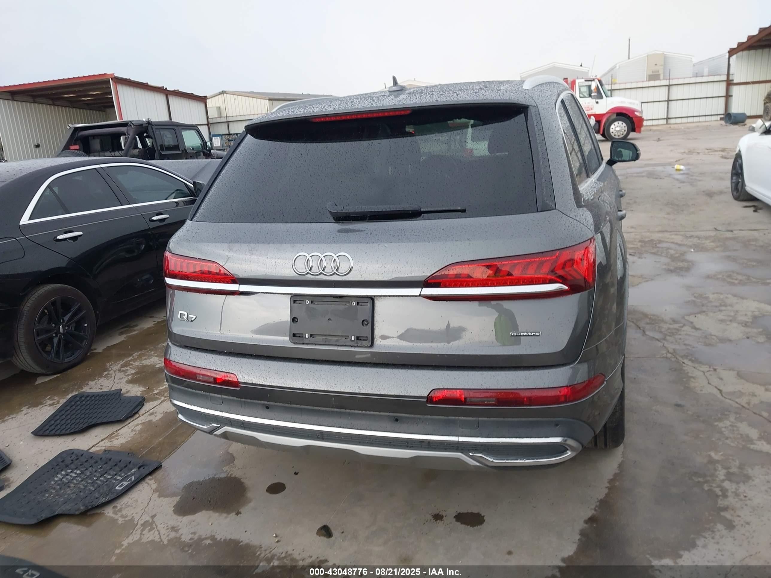 2023 Audi Q7 Prestige 55 Tfsi Quattro Tiptronic Gray vin: WA1VXBF75PD026785