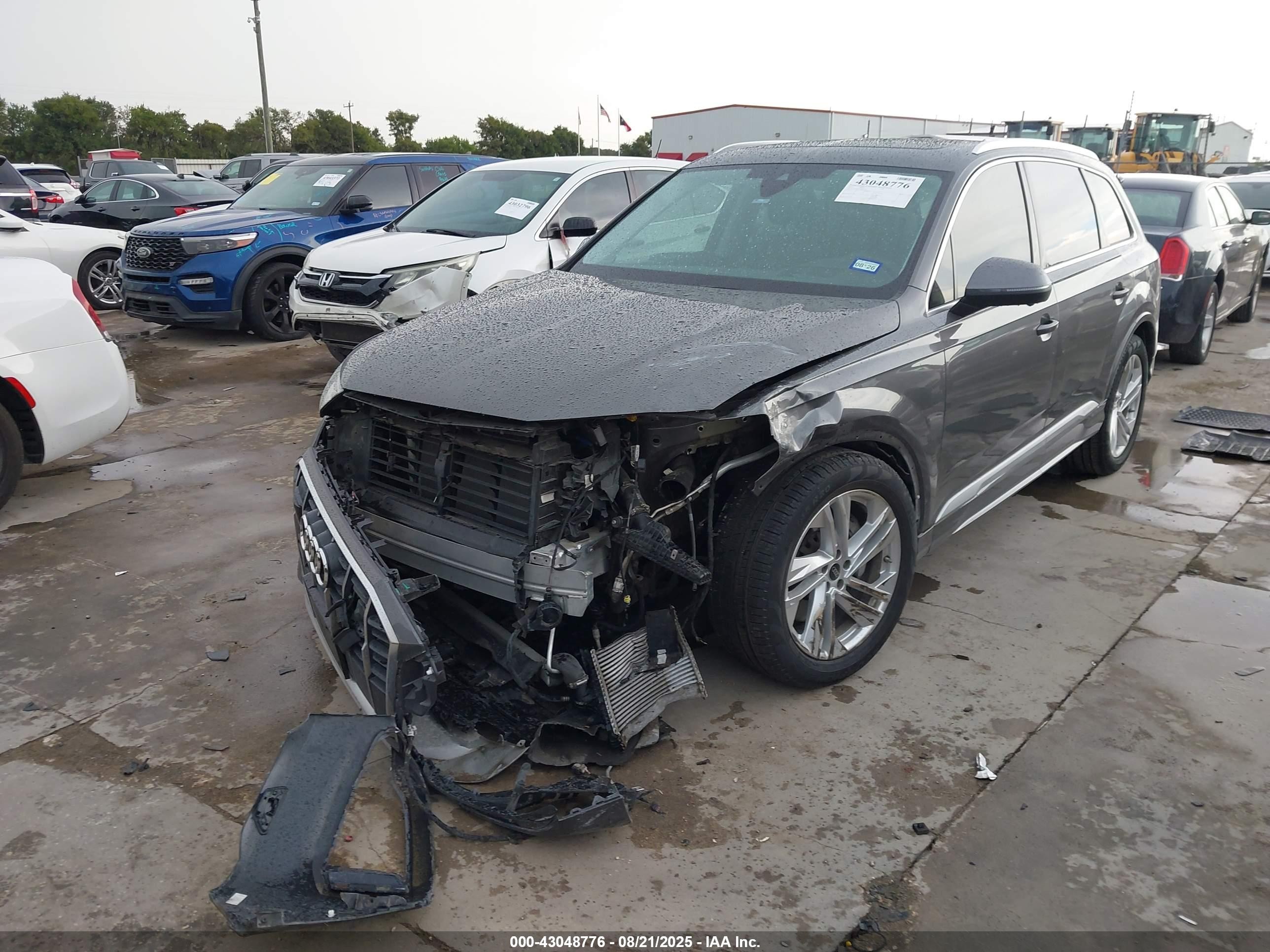 2023 Audi Q7 Prestige 55 Tfsi Quattro Tiptronic Gray vin: WA1VXBF75PD026785