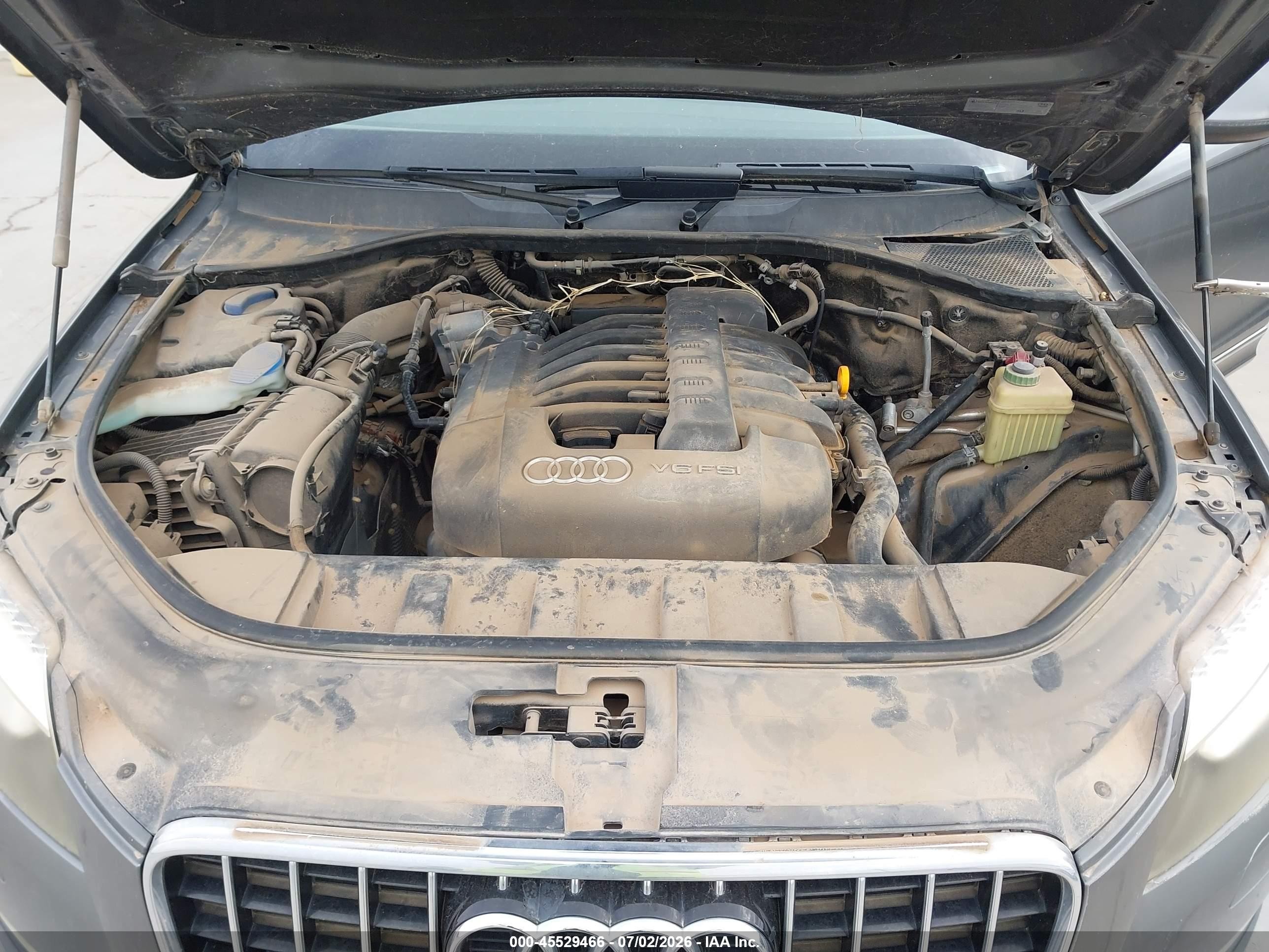 2010 Audi Q7 3.6 Premium Серый vin: WA1VYBFE7AD001700