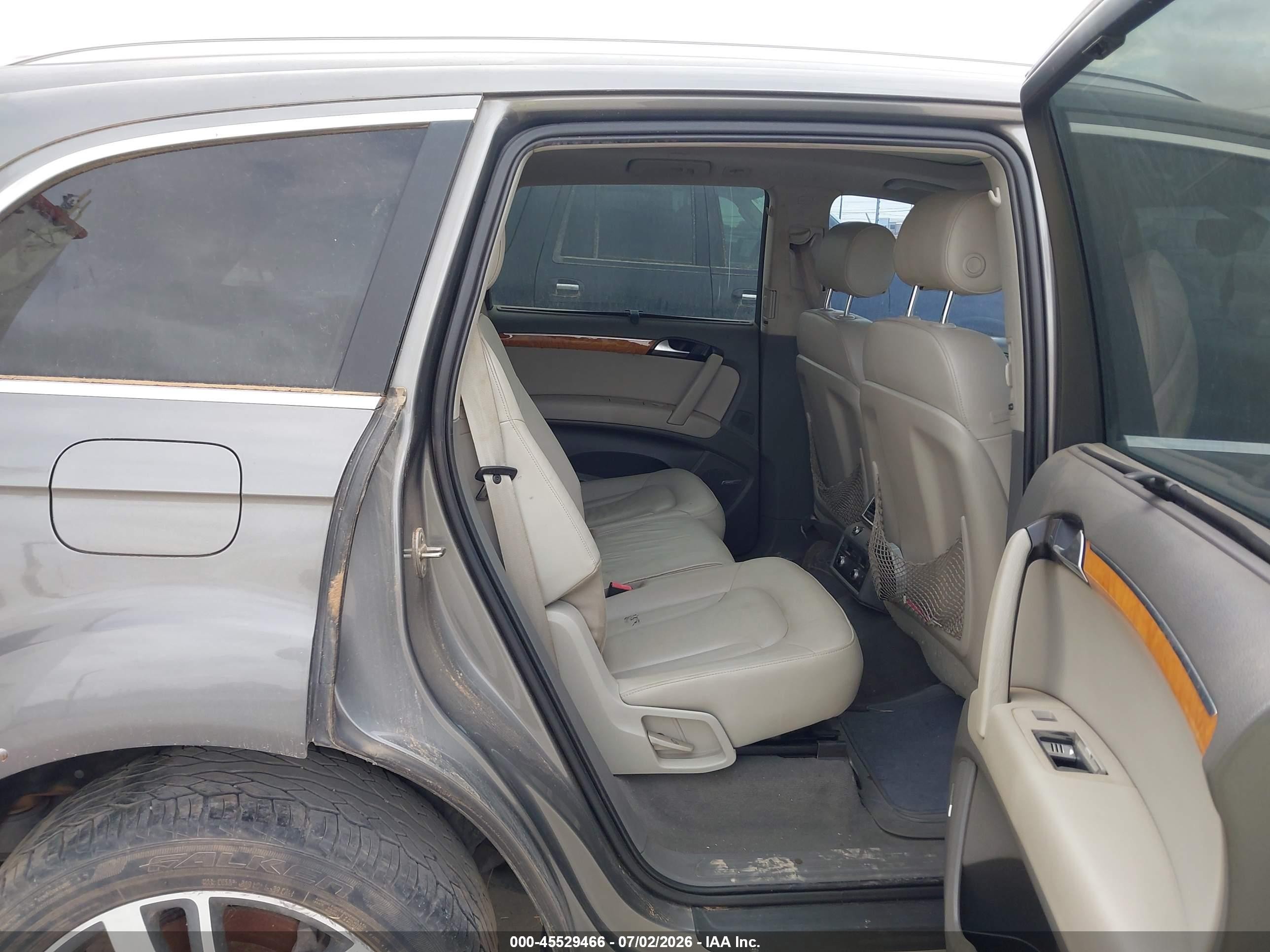 2010 Audi Q7 3.6 Premium Серый vin: WA1VYBFE7AD001700