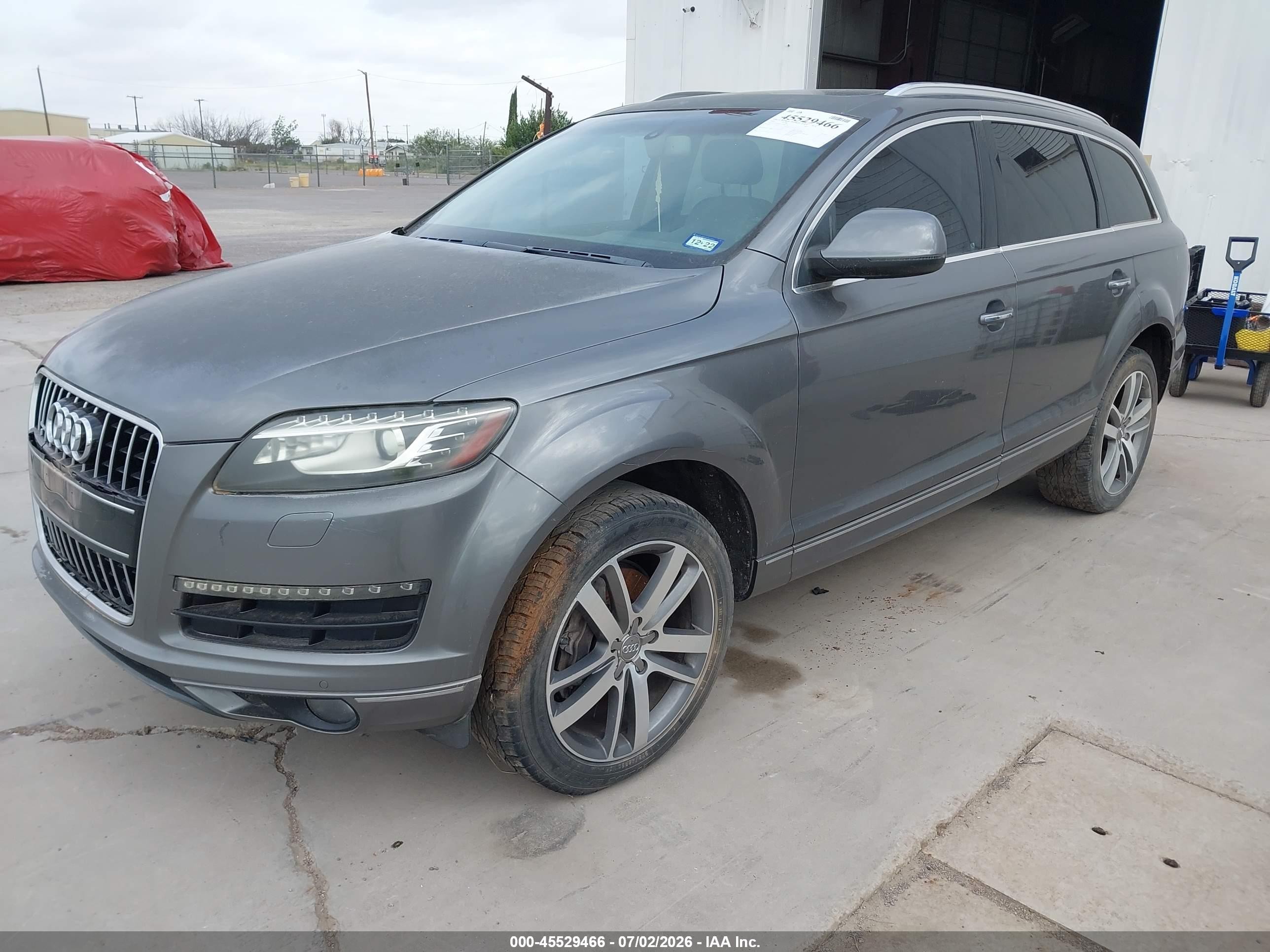 2010 Audi Q7 3.6 Premium Серый vin: WA1VYBFE7AD001700