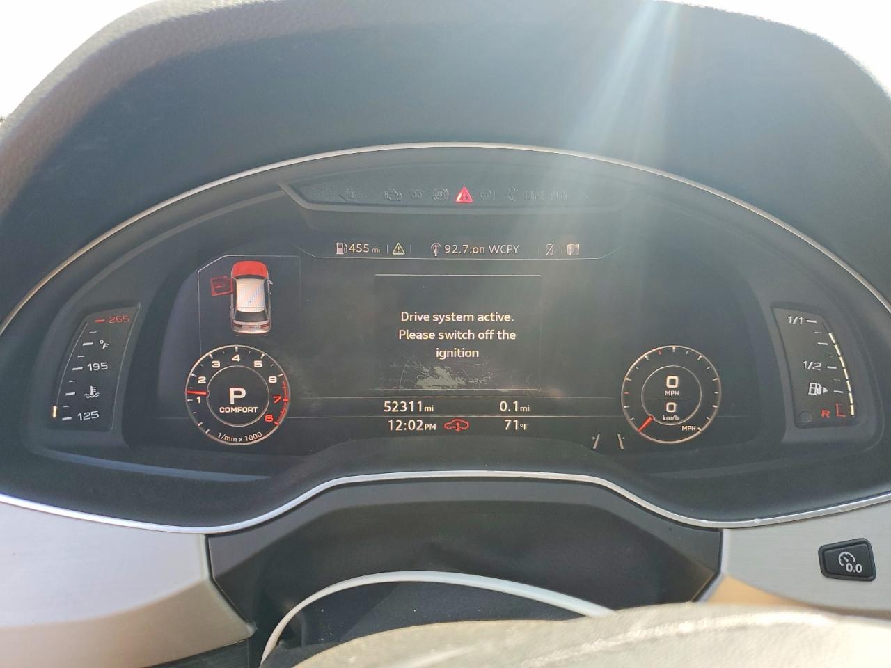 2019 Audi Q7 Technik S-line Белый vin: WA1WABF78KD009414