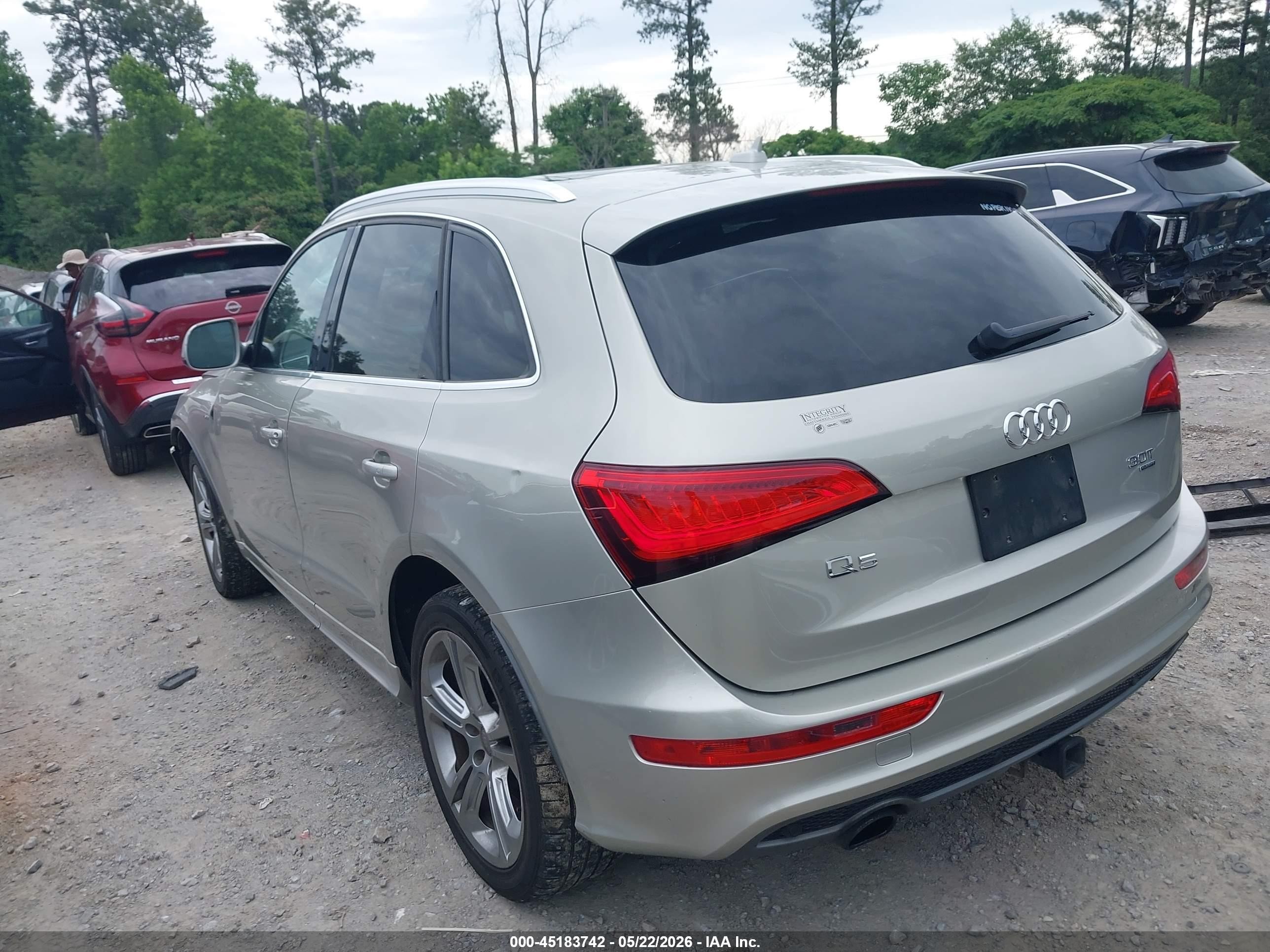 2013 Audi Q5 3.0t Premium Plus Tan vin: WA1WGAFP0DA097968