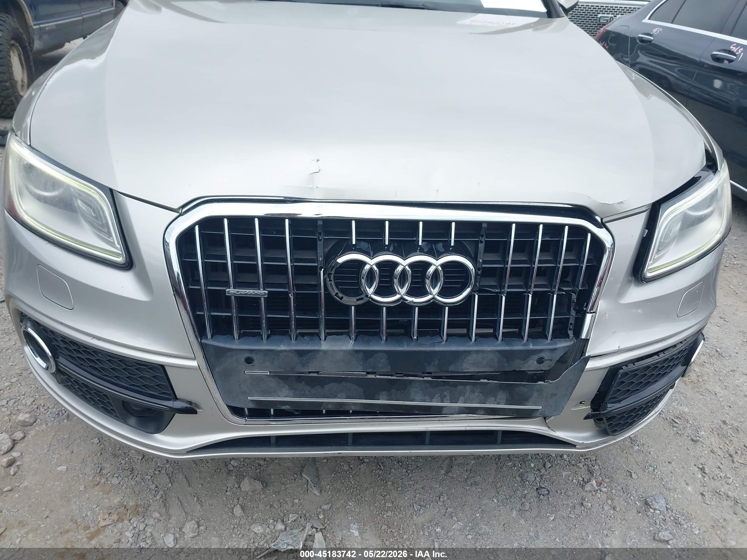 2013 Audi Q5 3.0t Premium Plus Tan vin: WA1WGAFP0DA097968