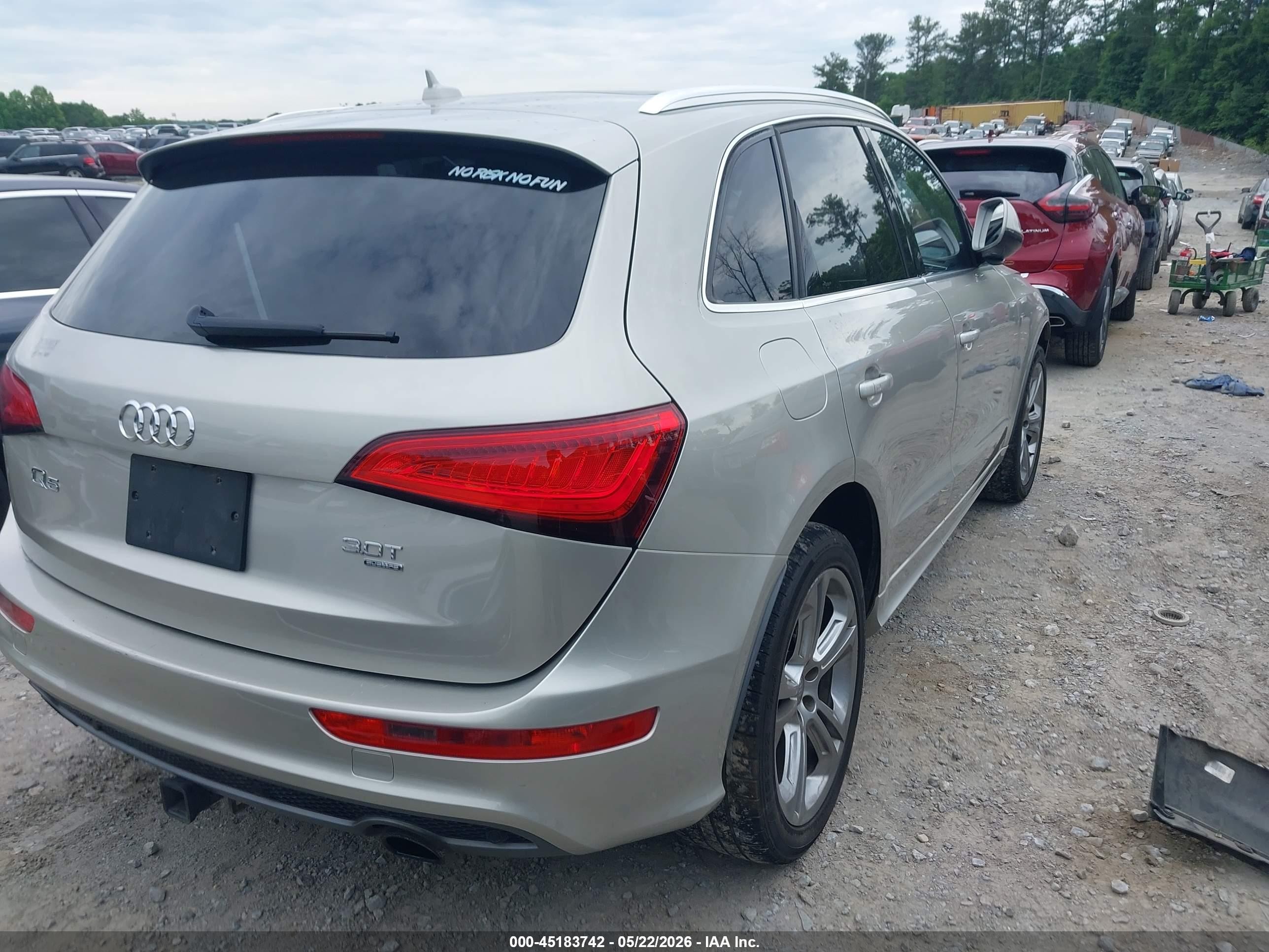 2013 Audi Q5 3.0t Premium Plus Tan vin: WA1WGAFP0DA097968