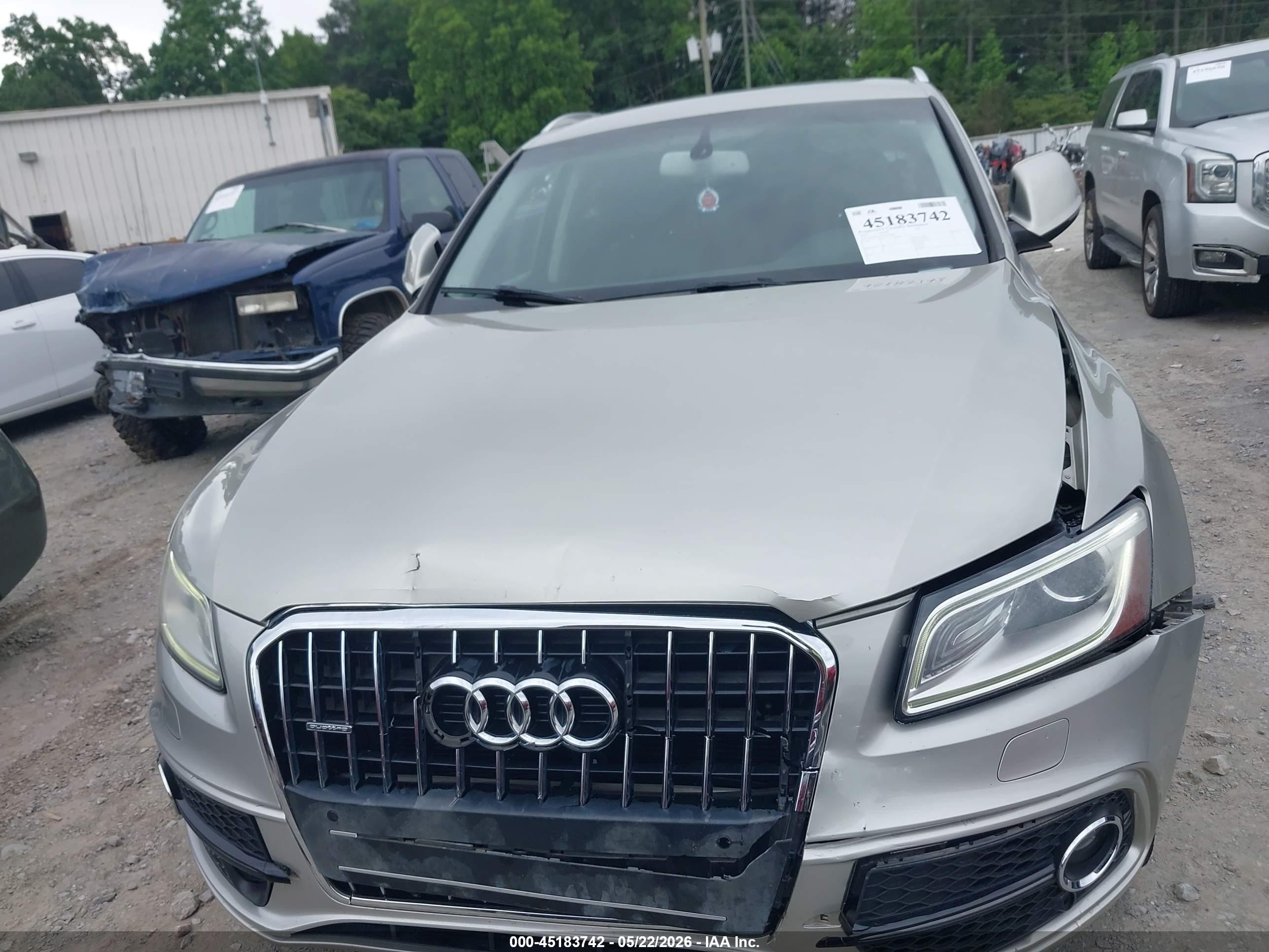 2013 Audi Q5 3.0t Premium Plus Tan vin: WA1WGAFP0DA097968